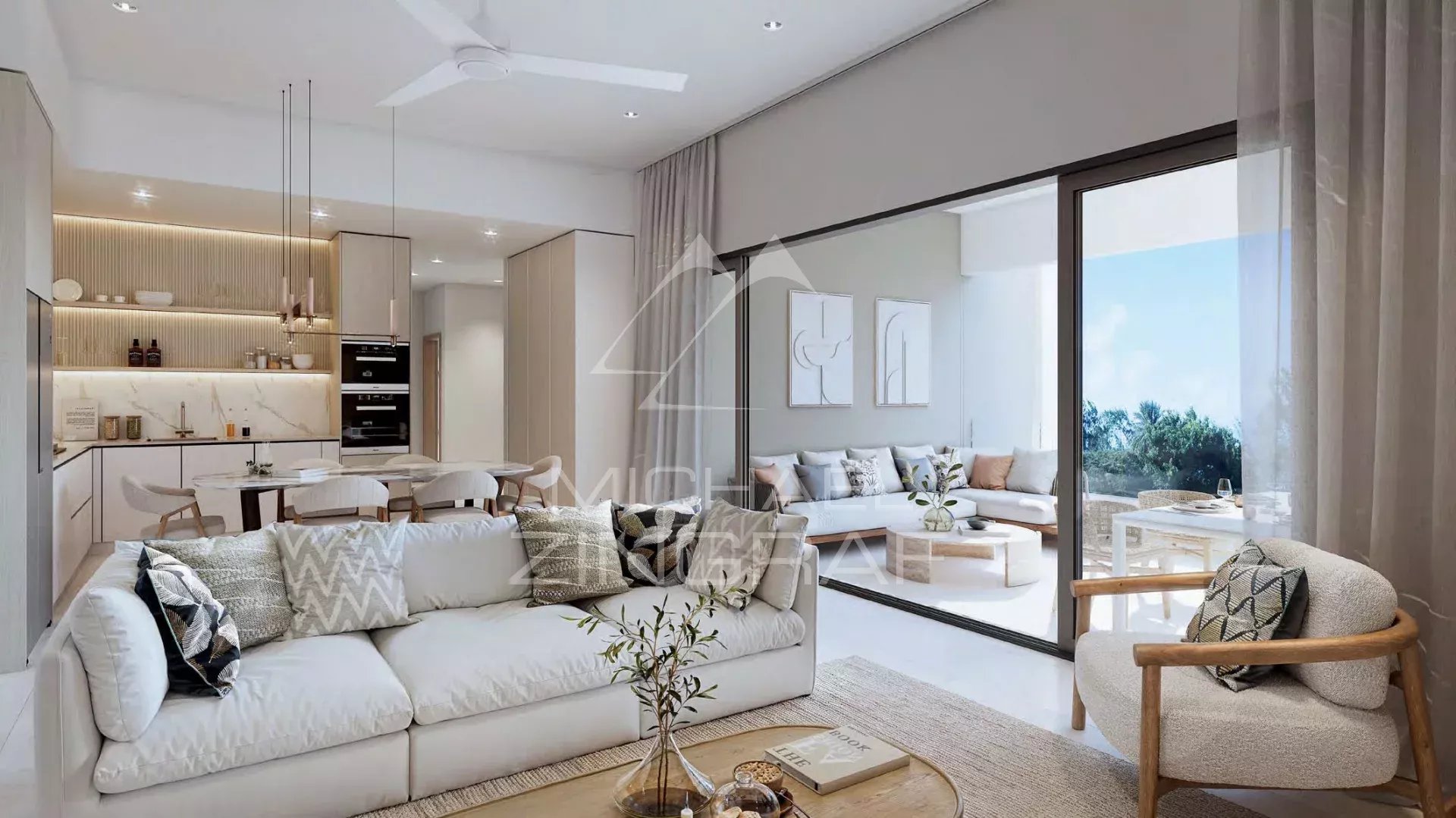 Penthouse de Luxe de 3 Chambres avec Rooftop privée – Belle Mare