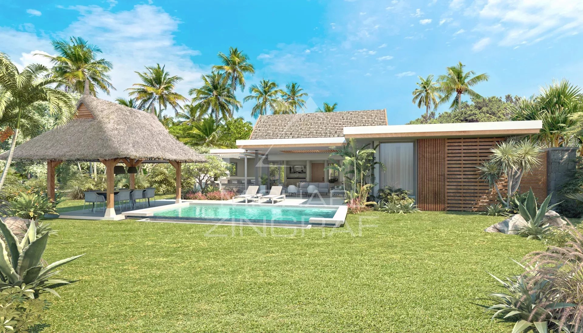 Ile Maurice - Villa 3 chambres à Pointe d’Esny