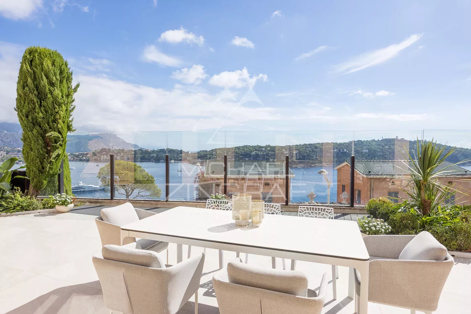 Appartement de luxe avec vue panoramique sur la Rade de Villefranche-sur-Mer