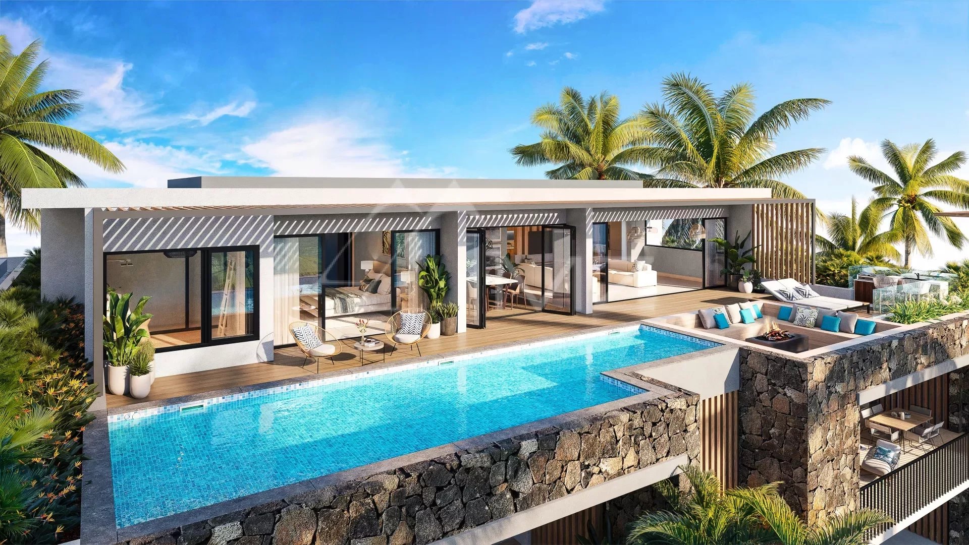 Mauritius - Beachfront penthouse - Calodyne