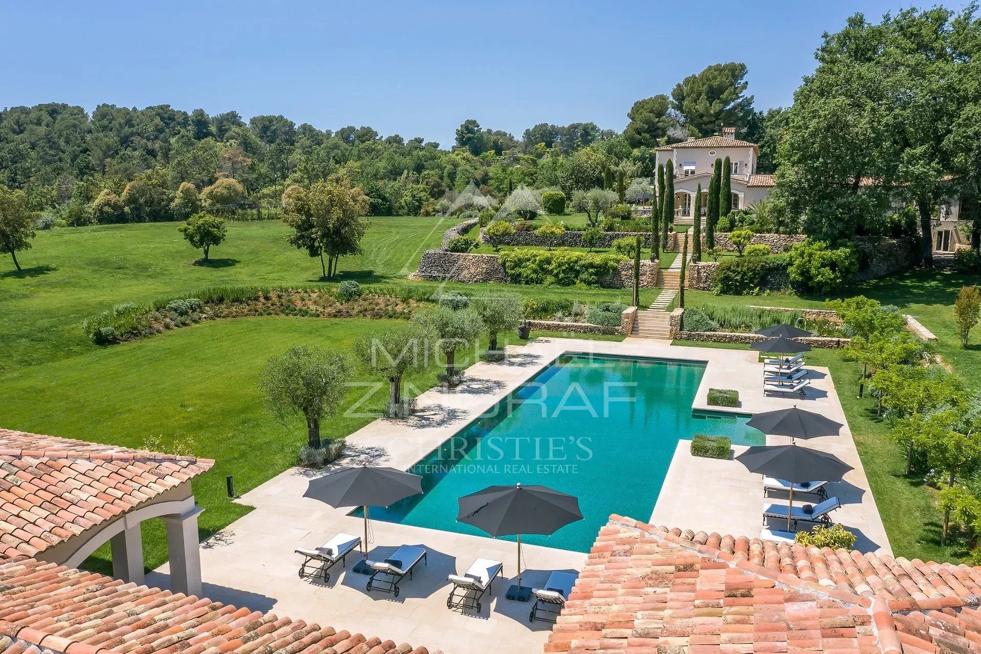 Proche Saint-Paul de Vence - Majesteuse propriété