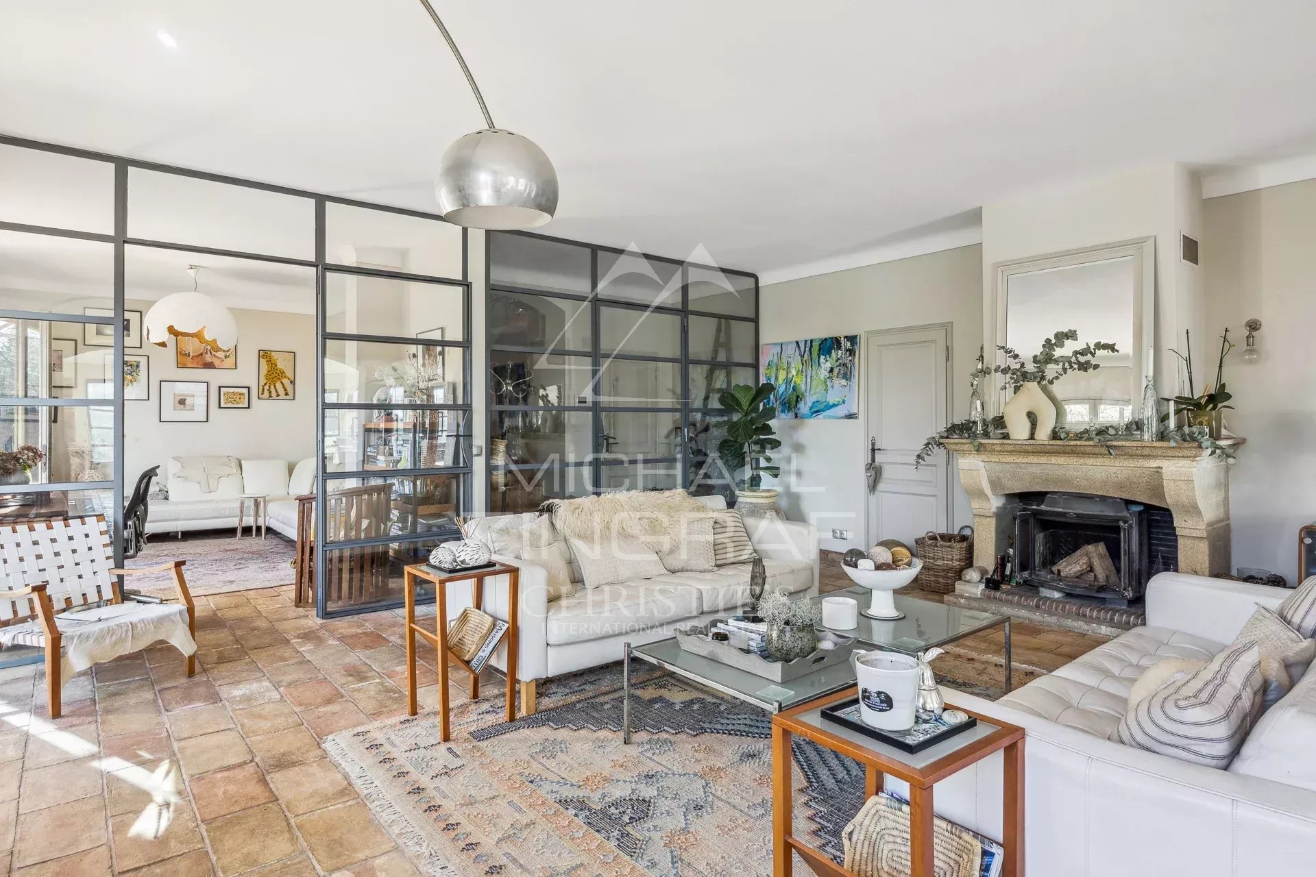 Villa spacieuse avec vue mer et oliveraie