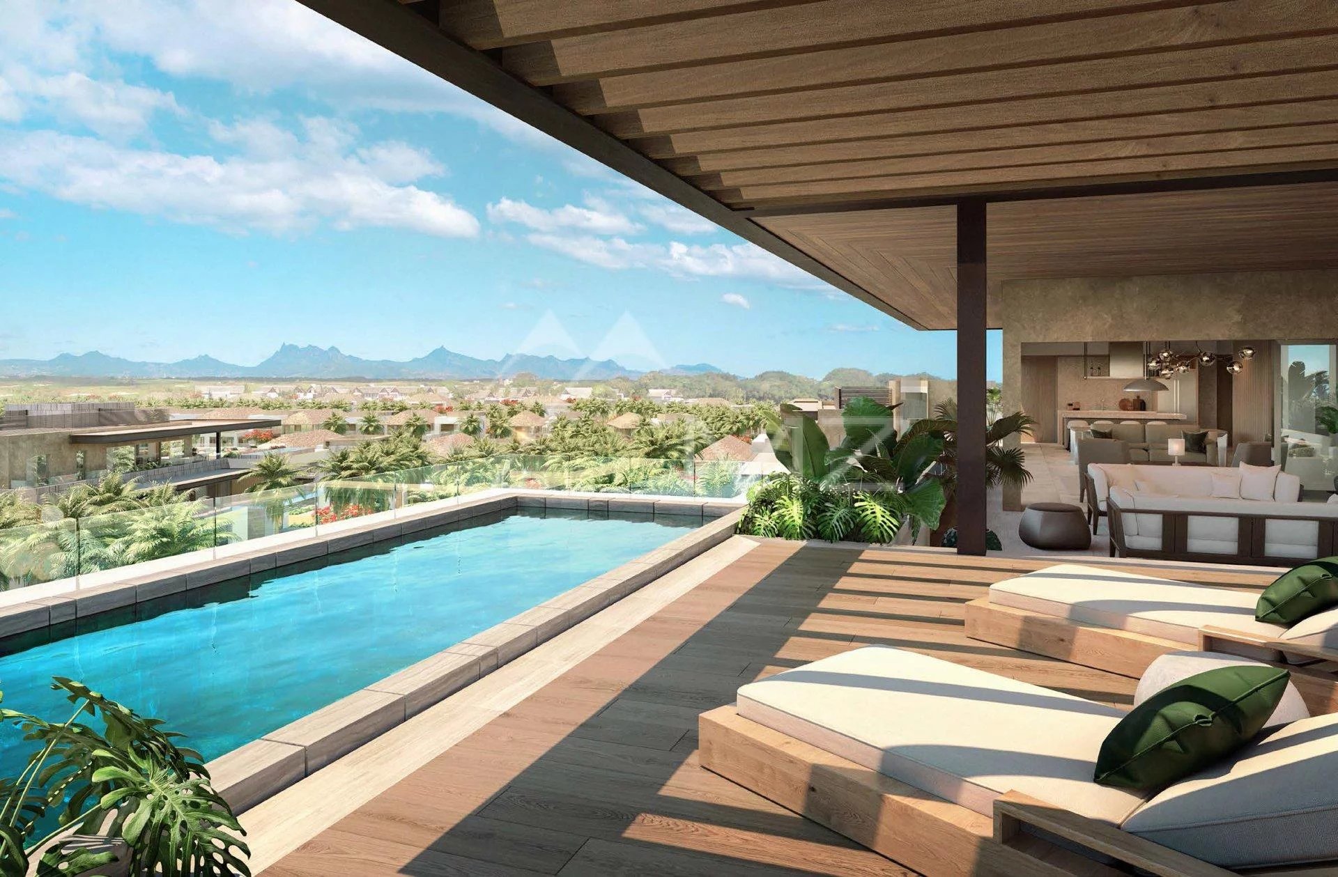 Mauritius - Mont Choisy - 4 bedrooms penthouse with panoramic views