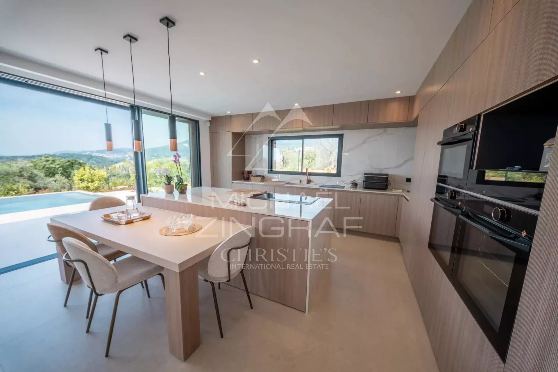 Opio – Villa contemporaine d'exception au sein d'un domaine privé