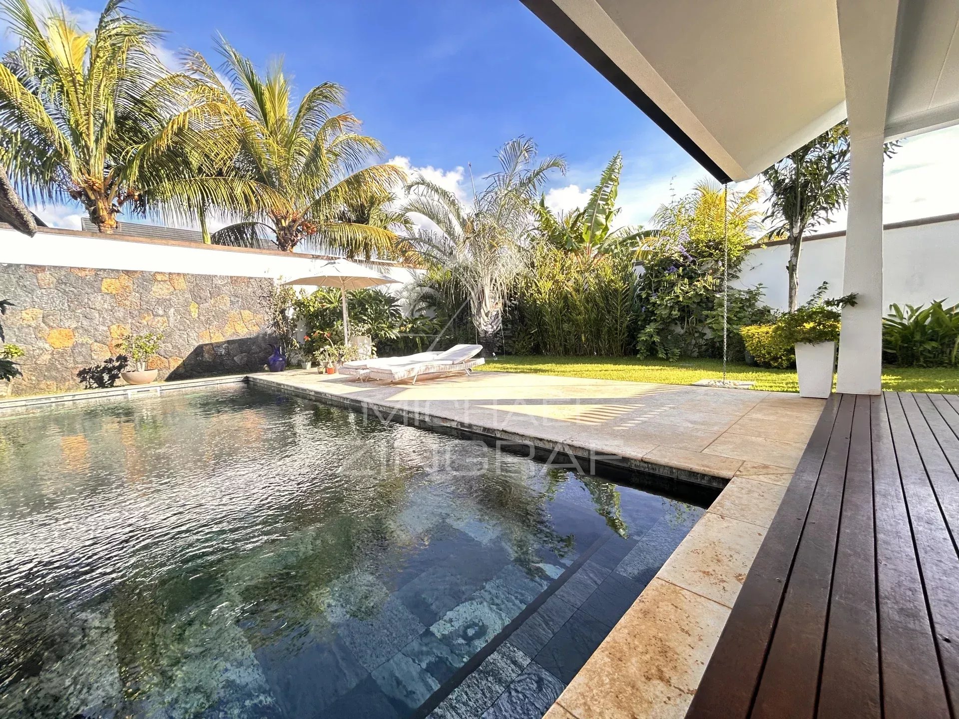 Villa située dans une résidence sécurisée à Grand Baie