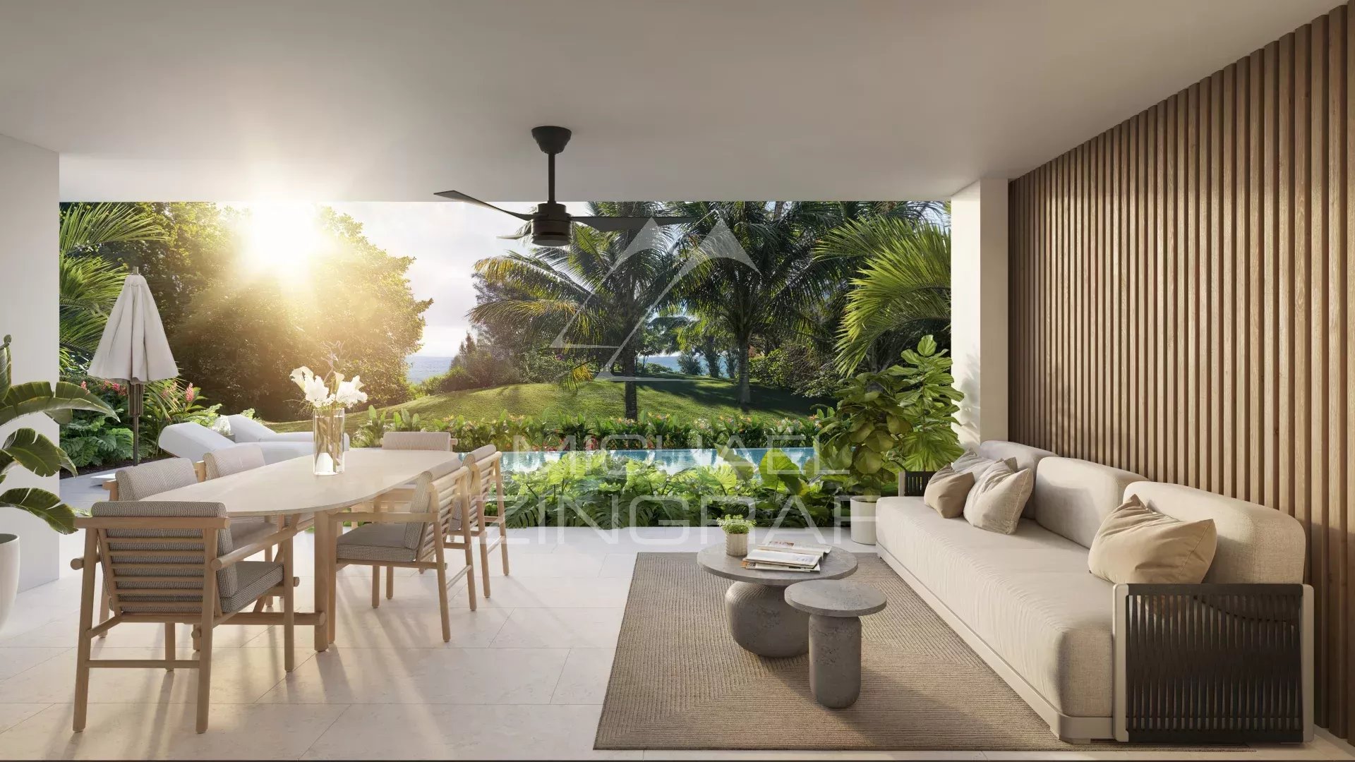 Ile Maurice - Appartement 3 chambres à Calodyne