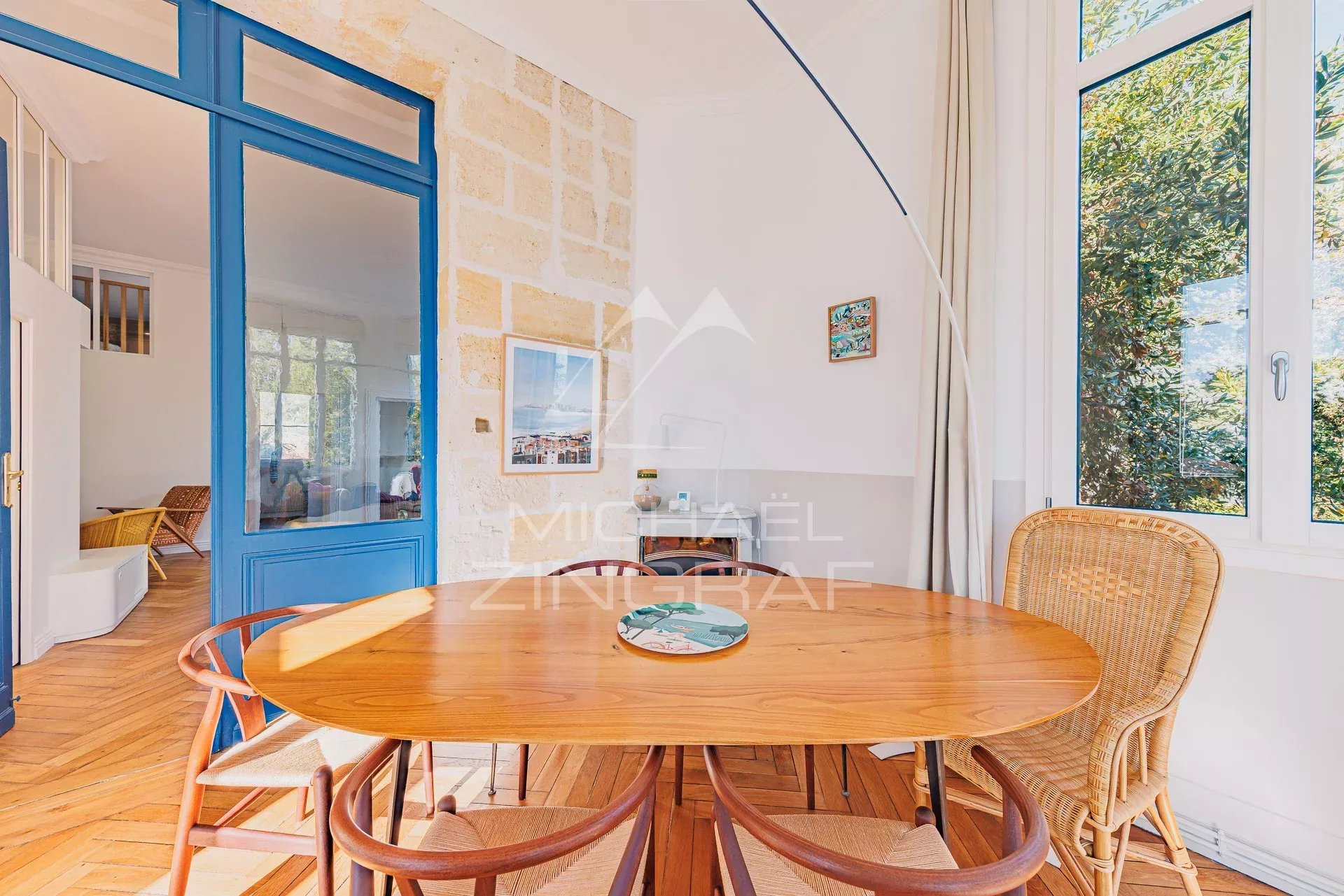 Wohnung mit privatem Garten – Ville d’Hiver, Arcachon