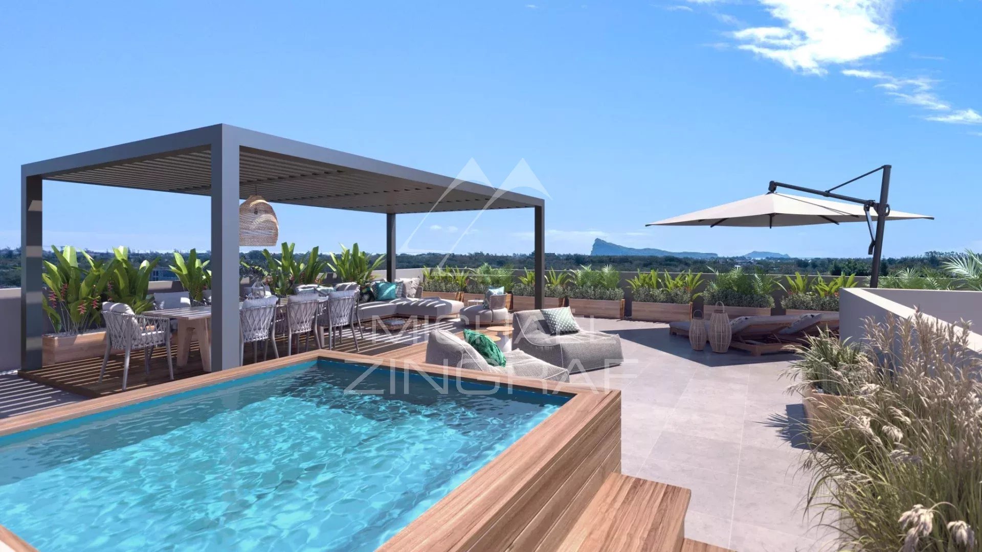 Penthouse d'Exception avec Rooftop Privatif – Grand Baie