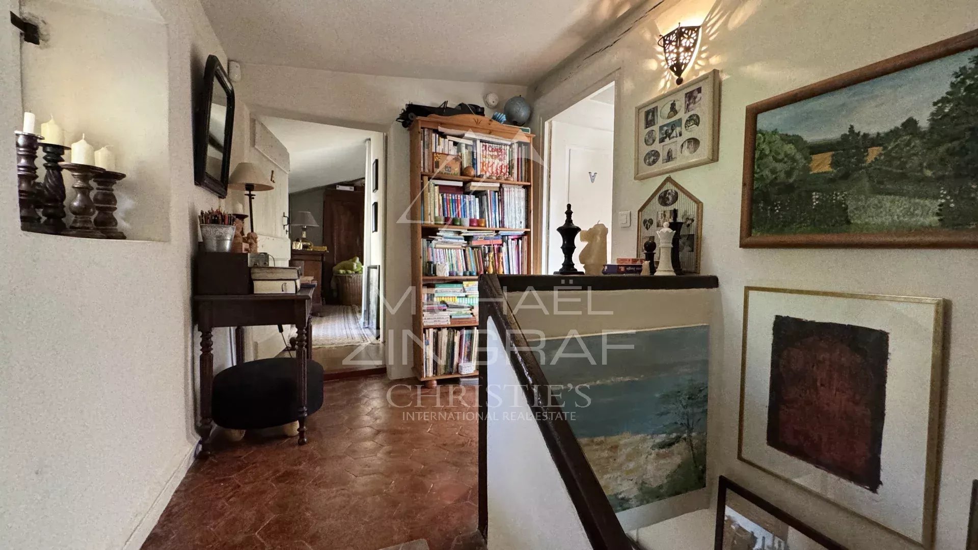 Elegant 18th-Century Farmhouse with Sea-View  & Pool near Village