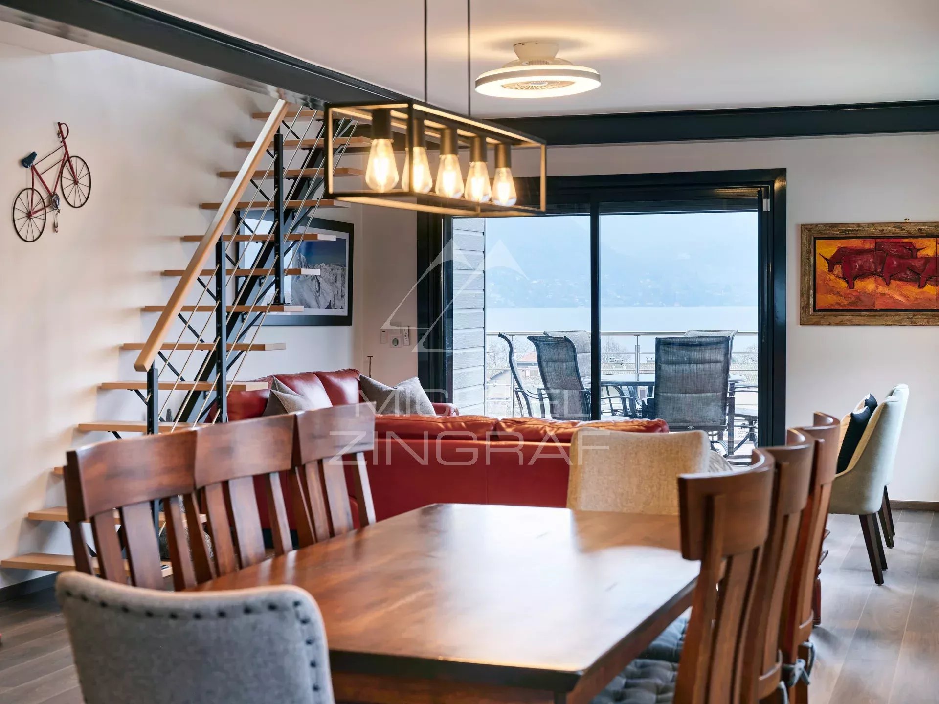 Lac d' Annecy - Vue panoramique