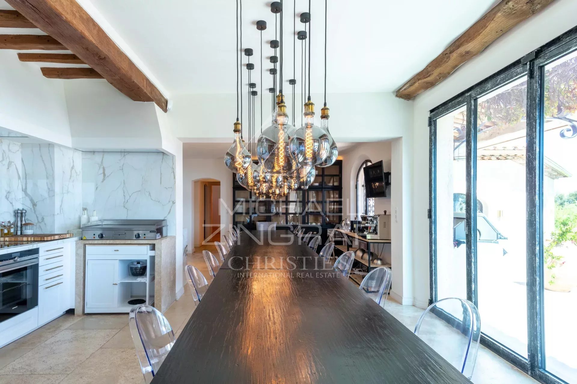 Tourrettes-sur-Loup - Villa provençale avec vue mer panoramique - 8 chambres