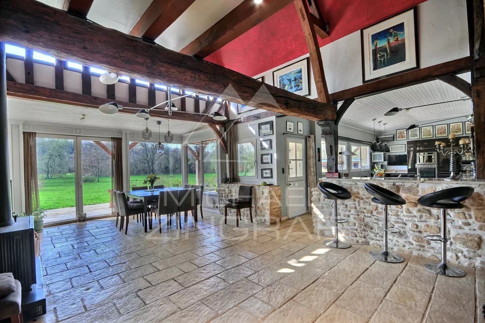 Equestrian property in the Pays d'Auge.