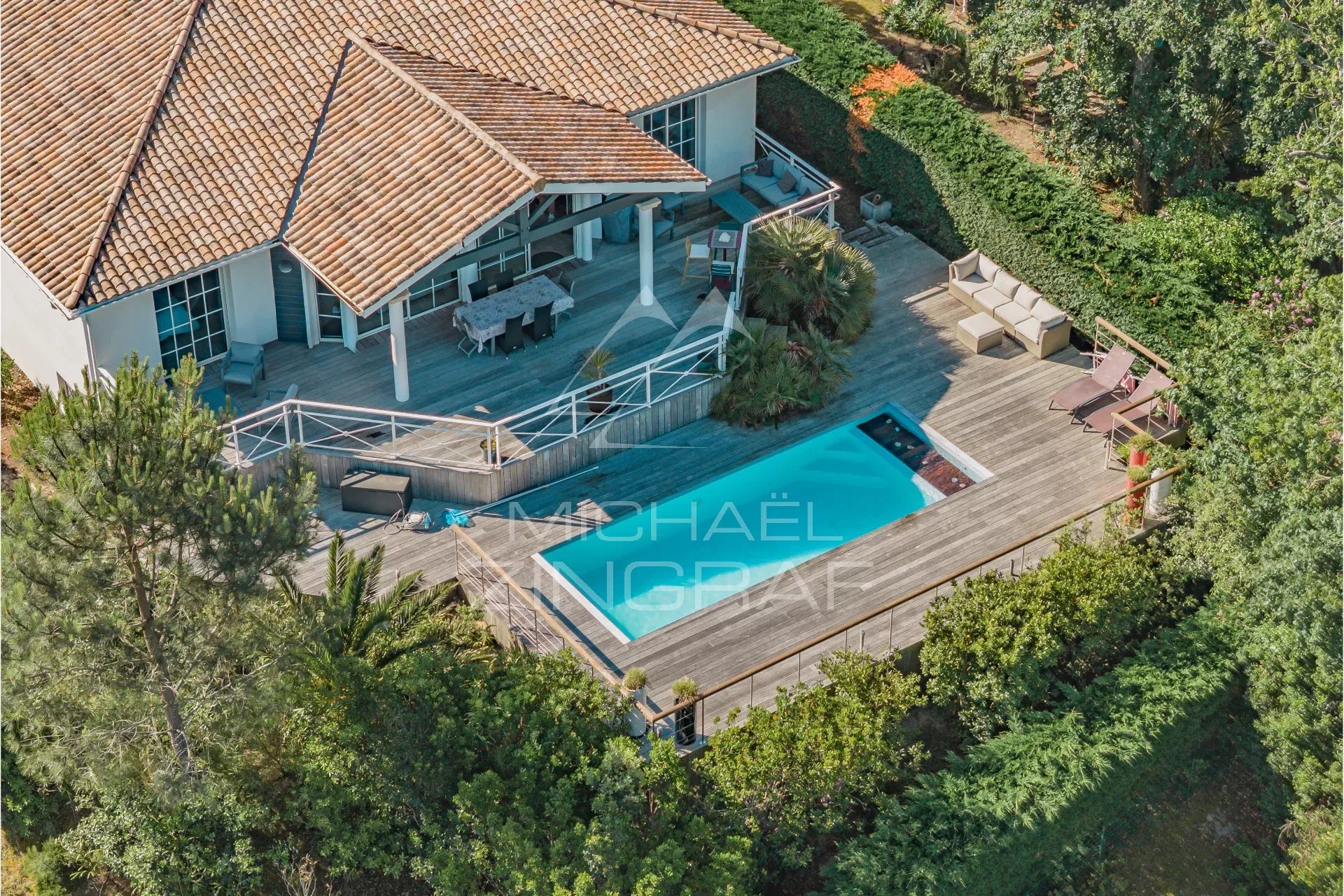 PYLA-SUR-MER, Villa avec vue sur le Bassin d'Arcachon