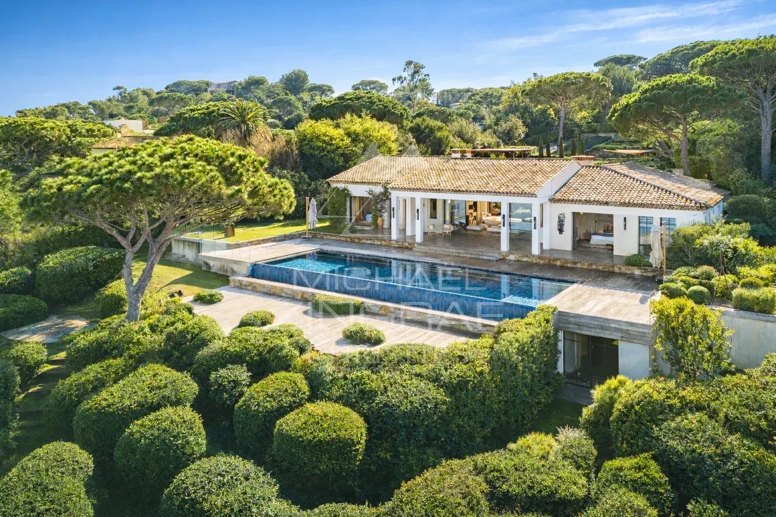 Villa Émeraude - Saint-Tropez - Les Parcs, außergewöhnliche zeitgenössische Villa