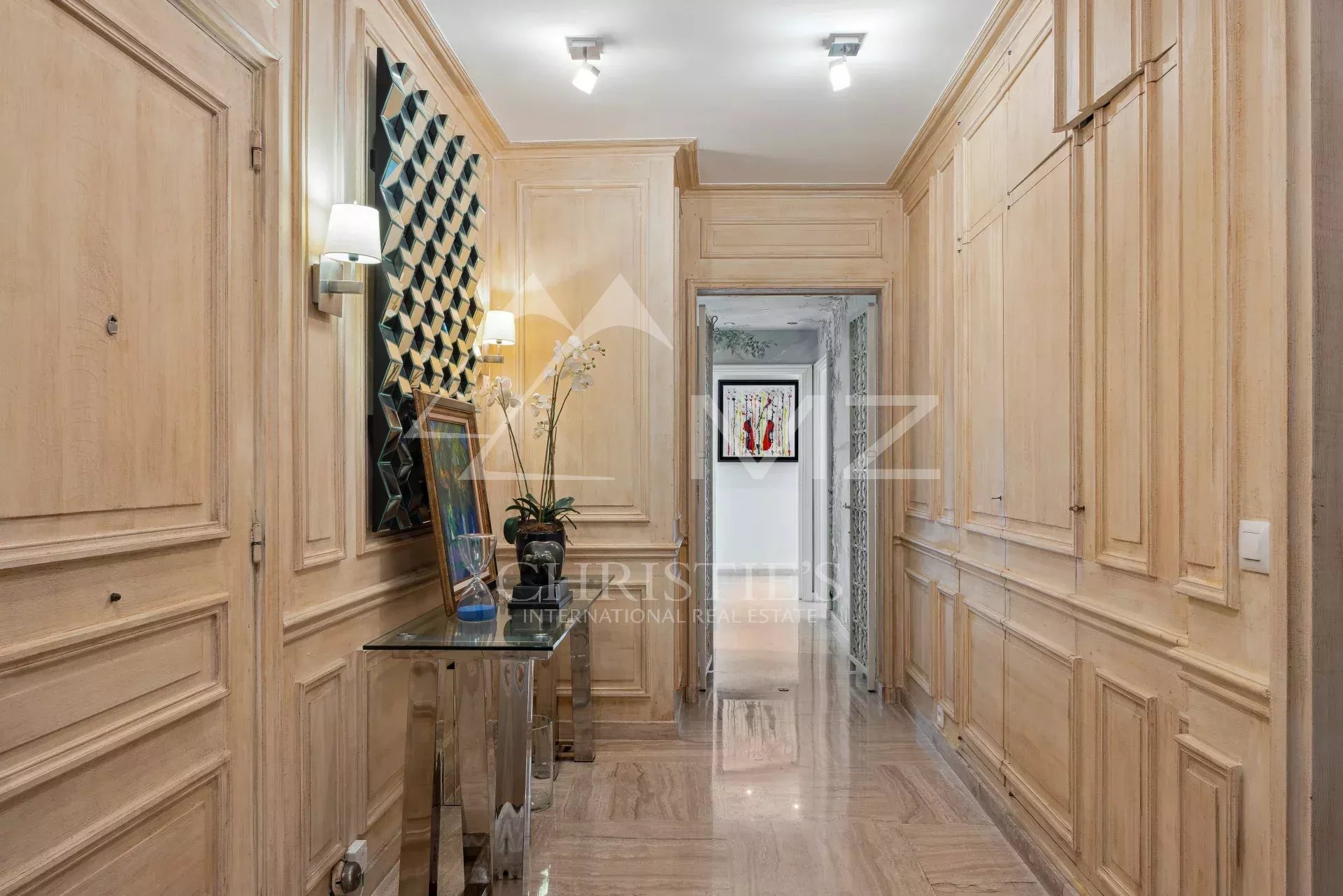 appartement d'angle 4 chambres vue Mer