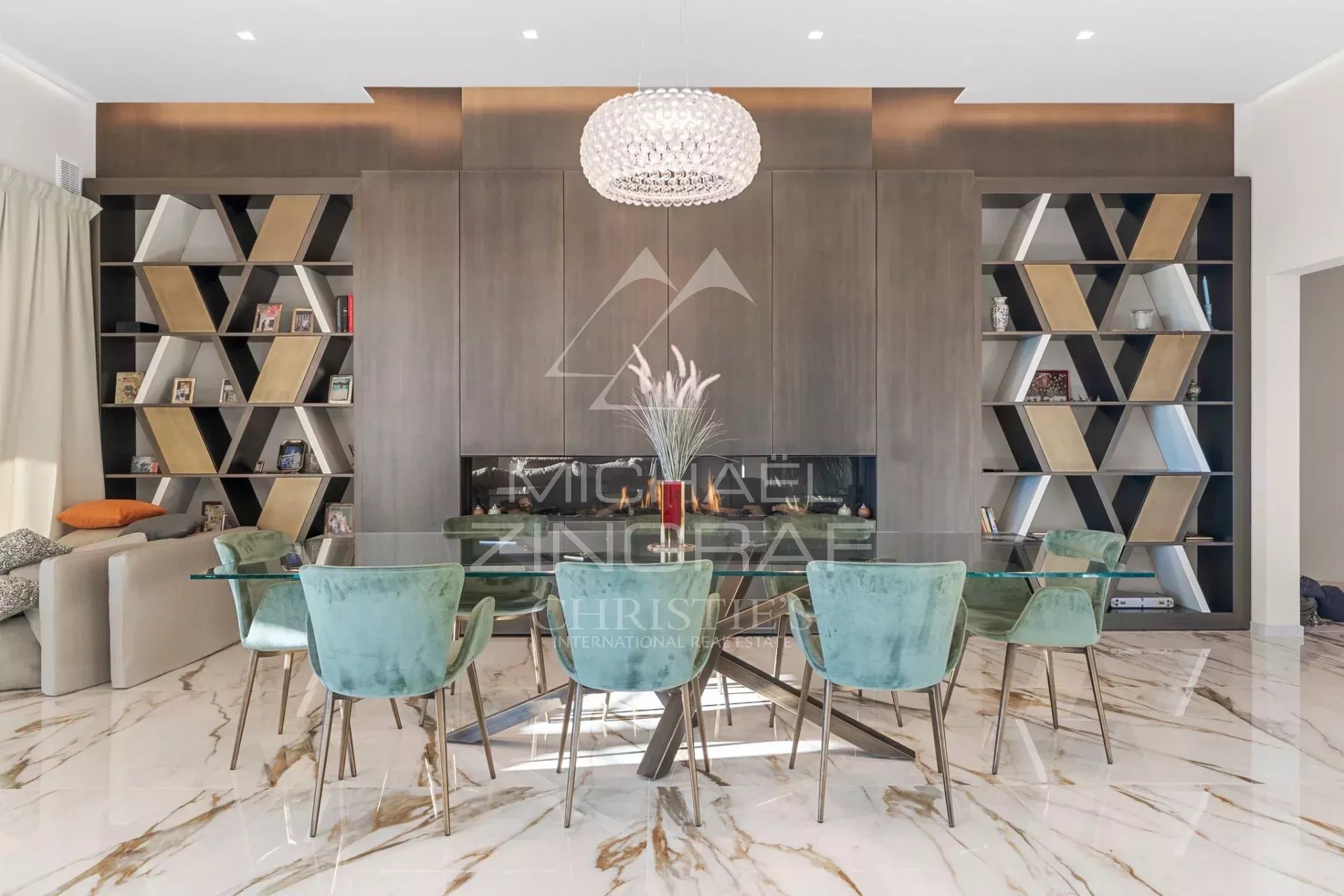 Vence – Architektenvilla mit freiem Blick auf Saint-Paul-de-Vence bis zum Meer