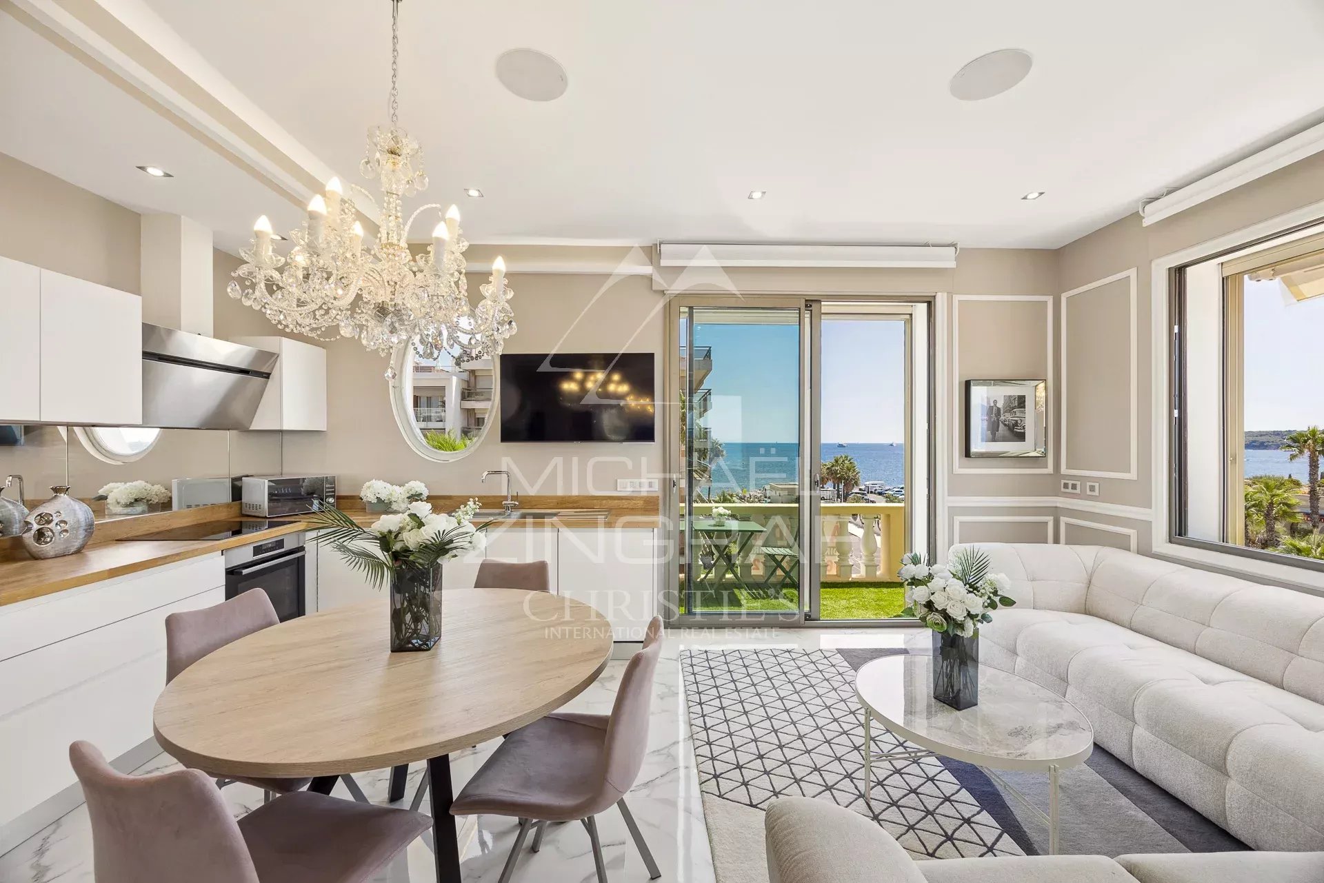 Cannes – Pointe Croisette – 3-Zimmer-Wohnung mit Terrasse
