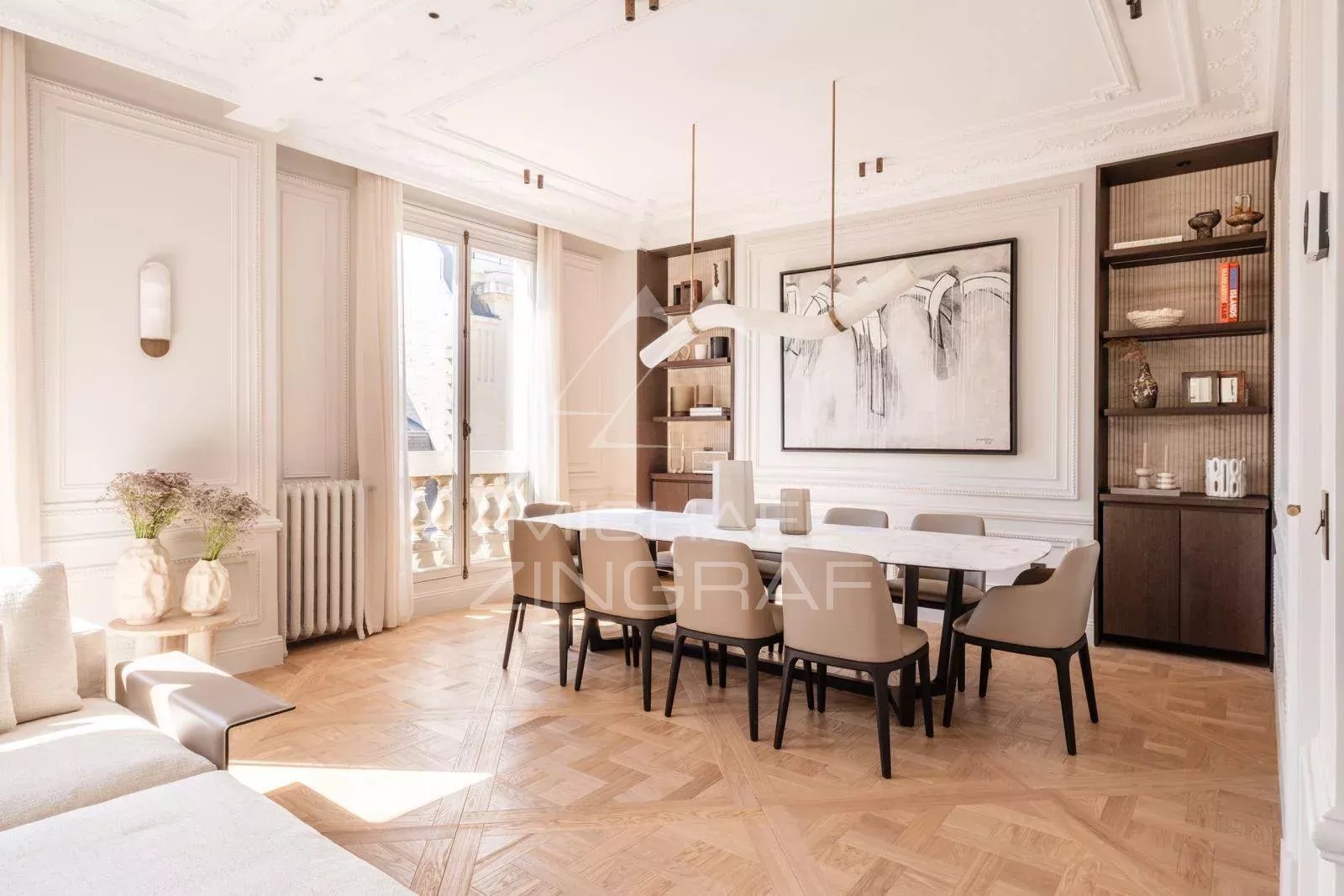 A vendre - Appartement 3 Suits -Paris 8eme - Jean Goujon - Clim - Refait à neuf