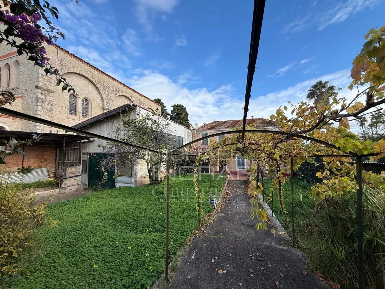 black chair and white table
