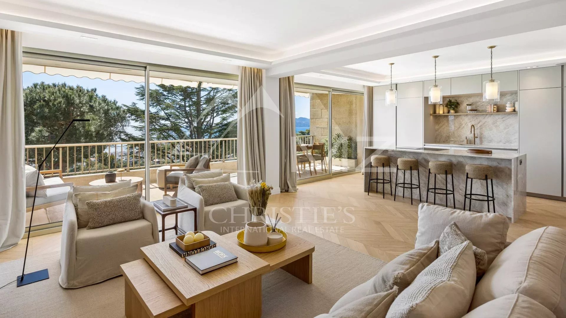Appartement d'exception dans le quartier prisé de Californie à Cannes