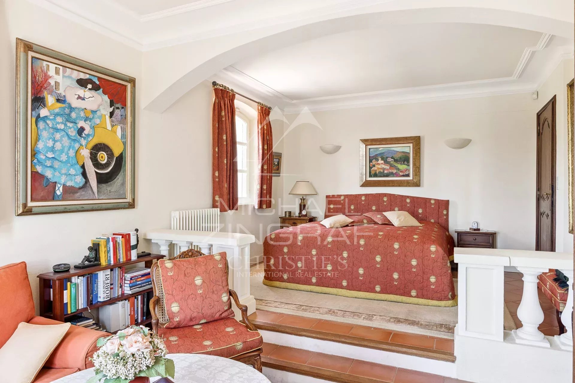 Vence: Charmante Villa im provenzalischen Stil mit Meerblick