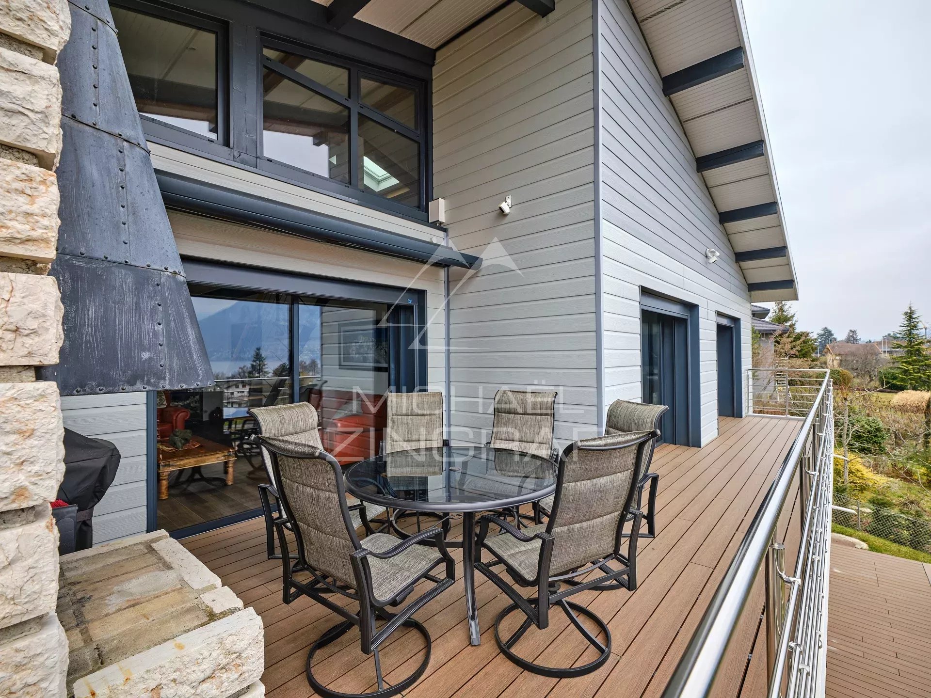 Lac d' Annecy - Vue panoramique