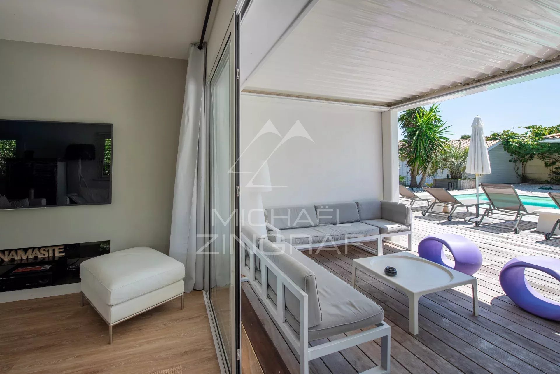 Très belle maison de plain pied avec piscine