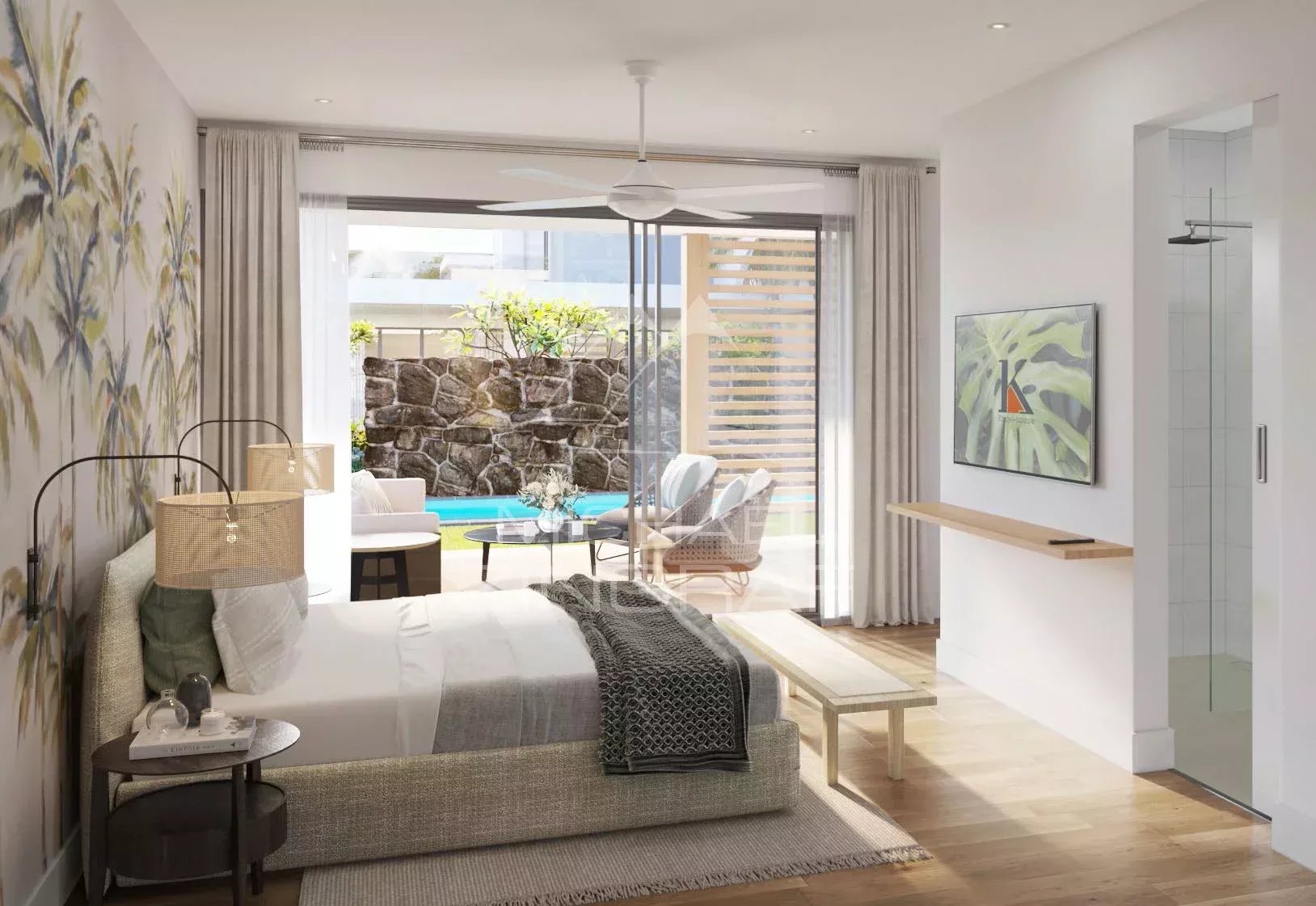 Duplex Contemporain 3 chambres à Tamarin, Île Maurice