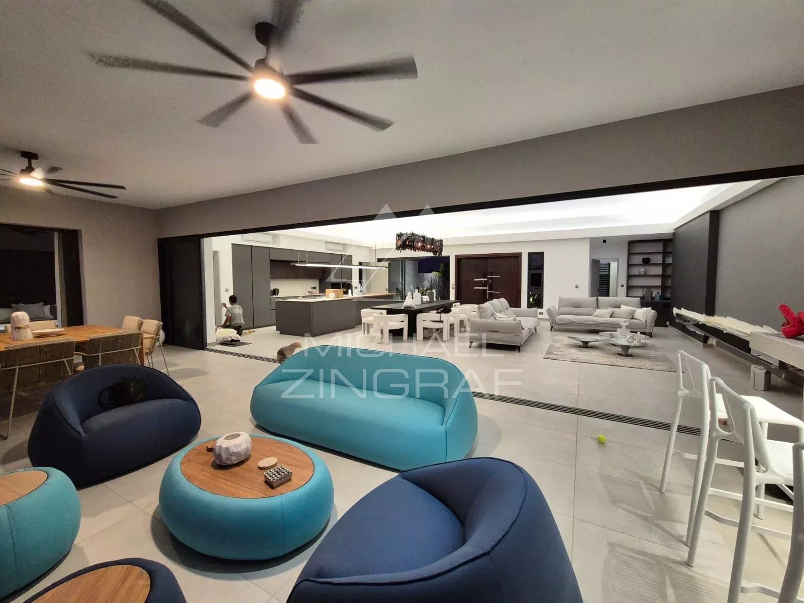 Contemporary Villa with Pool at Mon Choisy Golf