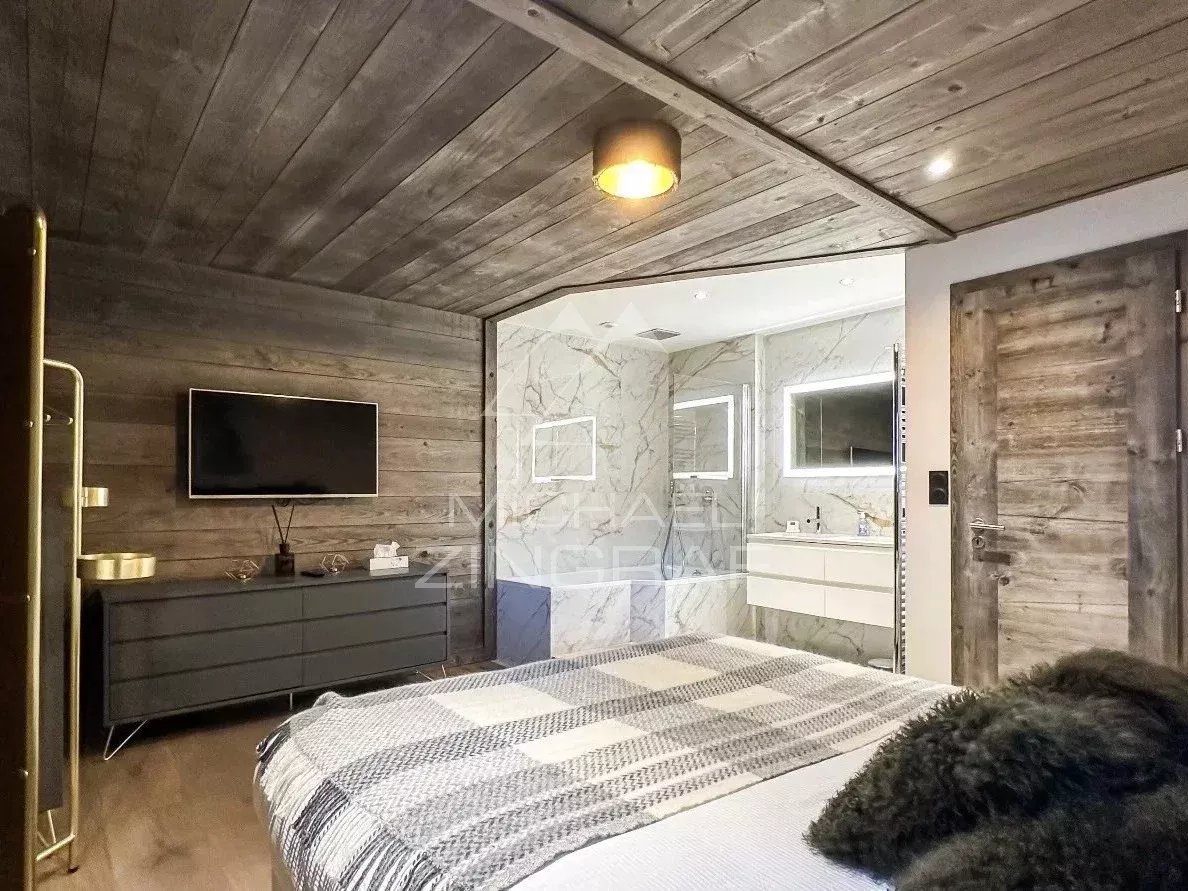 Recent terrace apartment - 4 bedrooms - "All on foot" in Megève