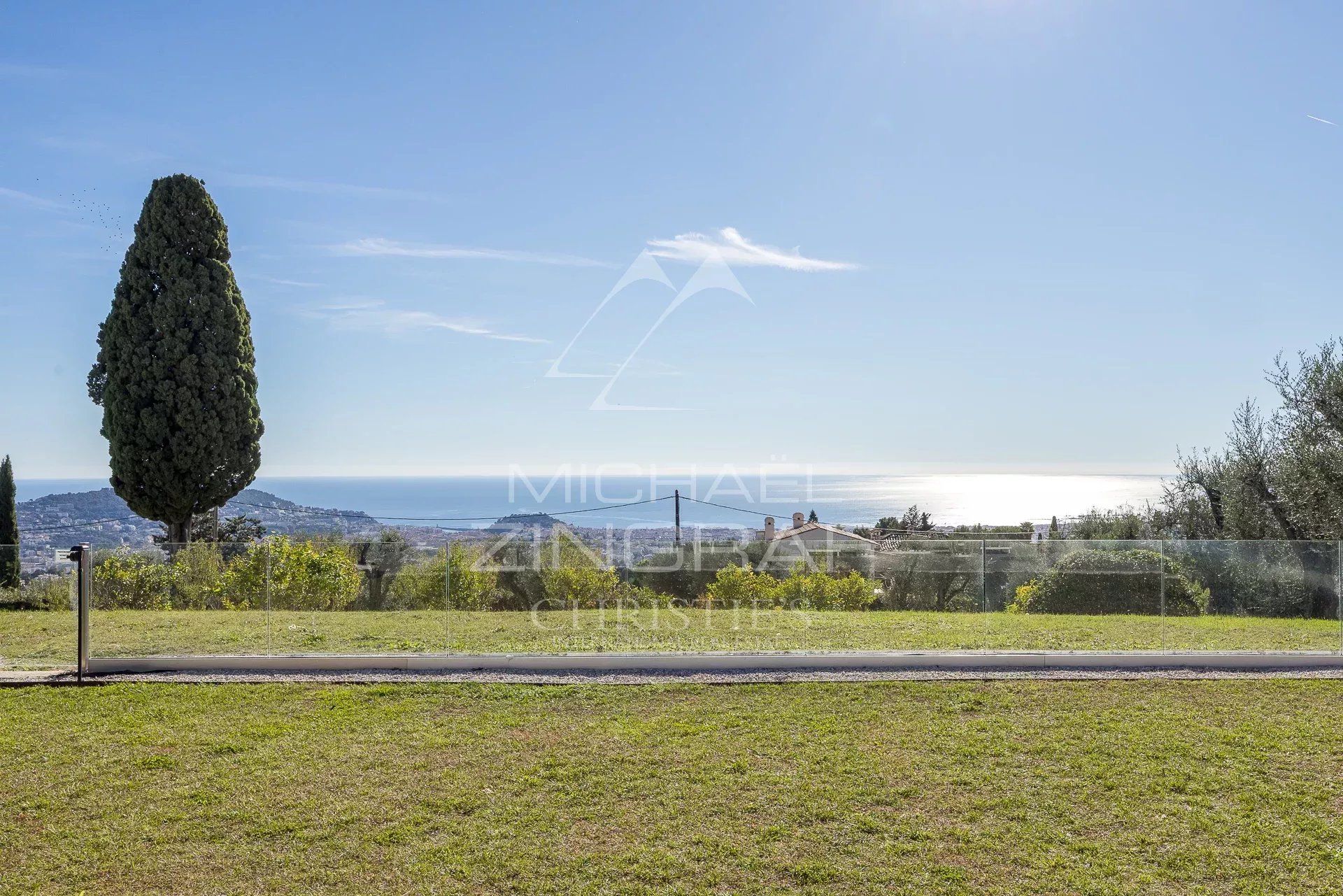Villa contemporaine à Gairaut – Vue mer panoramique