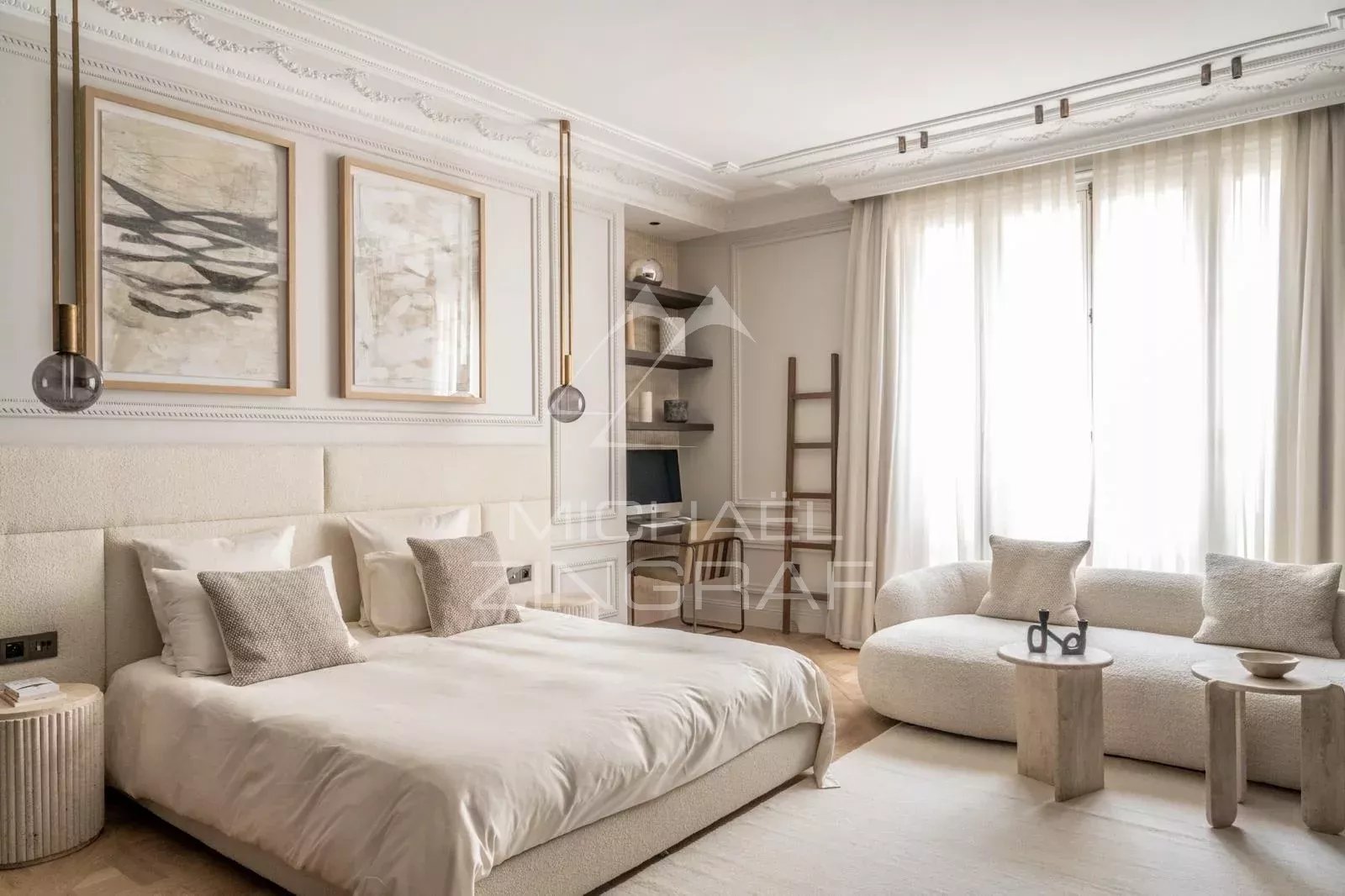 A vendre - Appartement 3 Suits -Paris 8eme - Jean Goujon - Clim - Refait à neuf