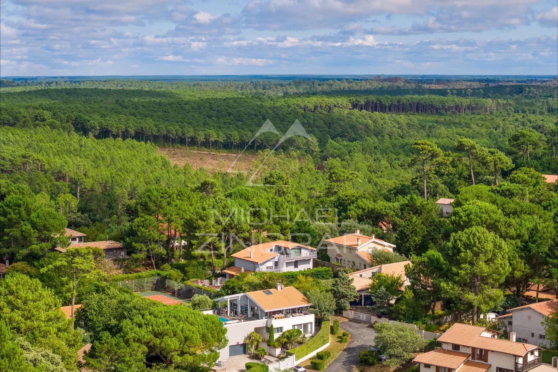 Vue panoramique sur le bassin d’Arcachon