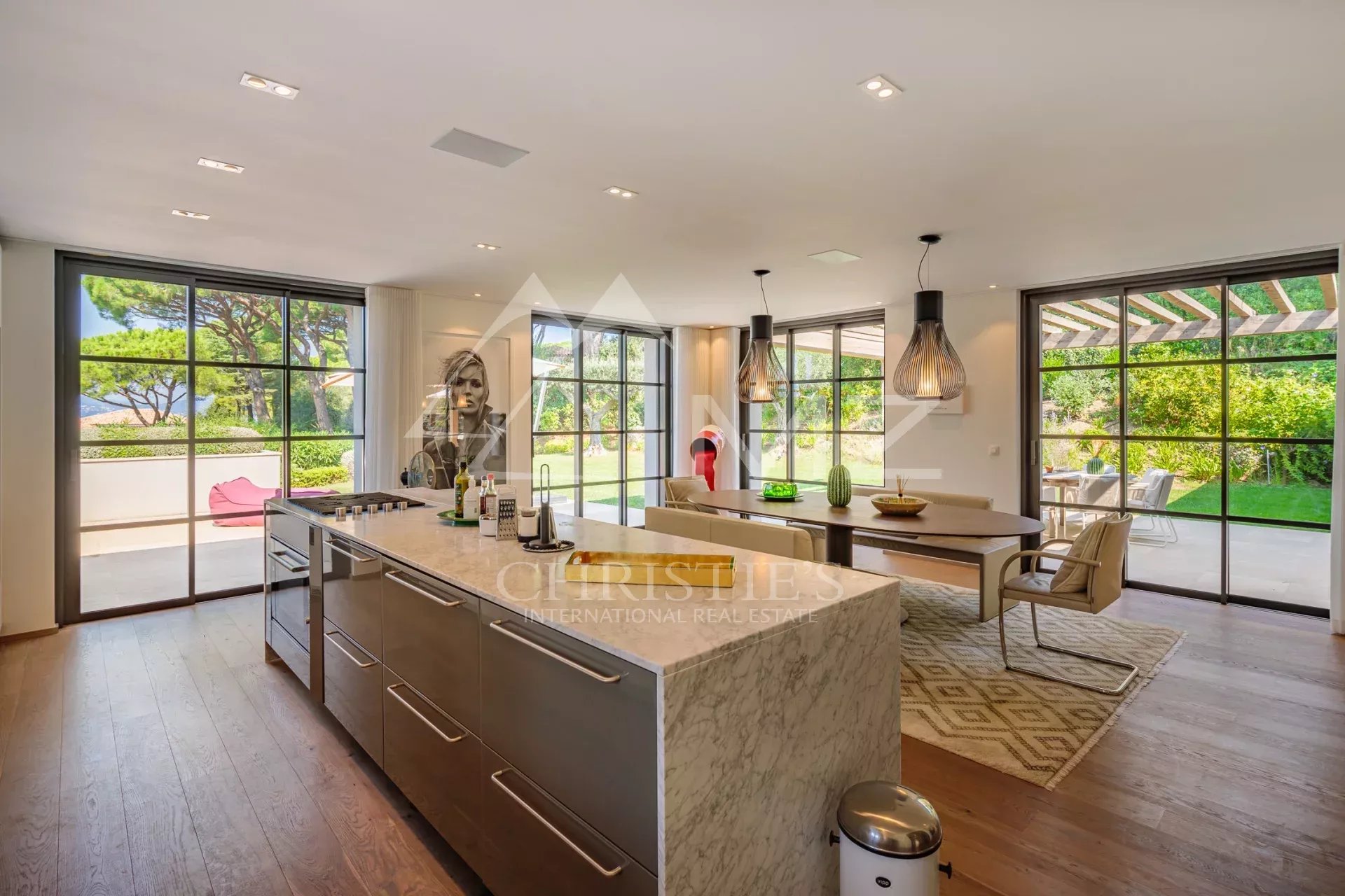 L'Agapé - Saint Tropez , Les Parcs - Wunderschöne zeitgenössische Villa