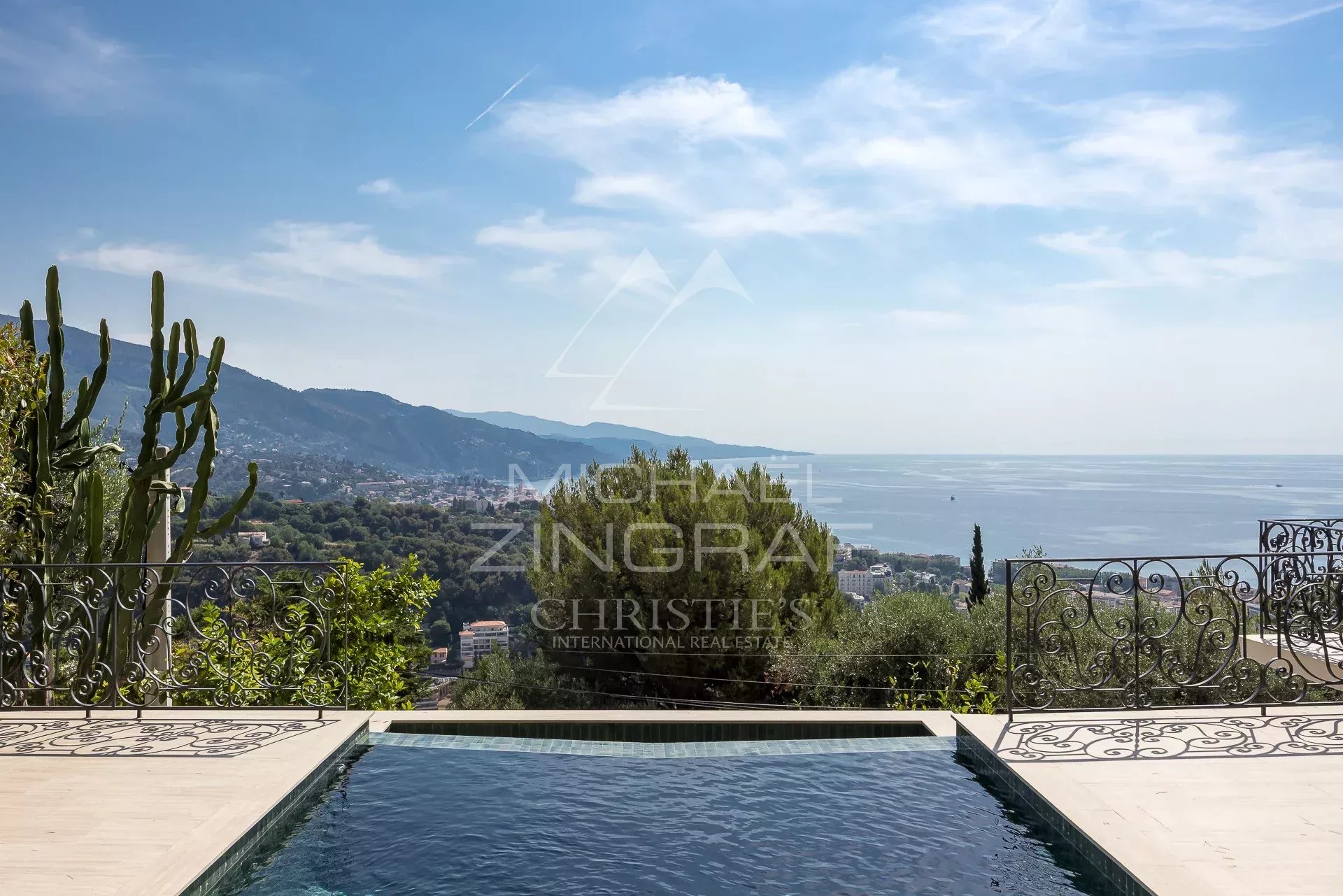 ROQUEBRUNE-CAP-MARTIN – PANORAMIC SEA VIEW