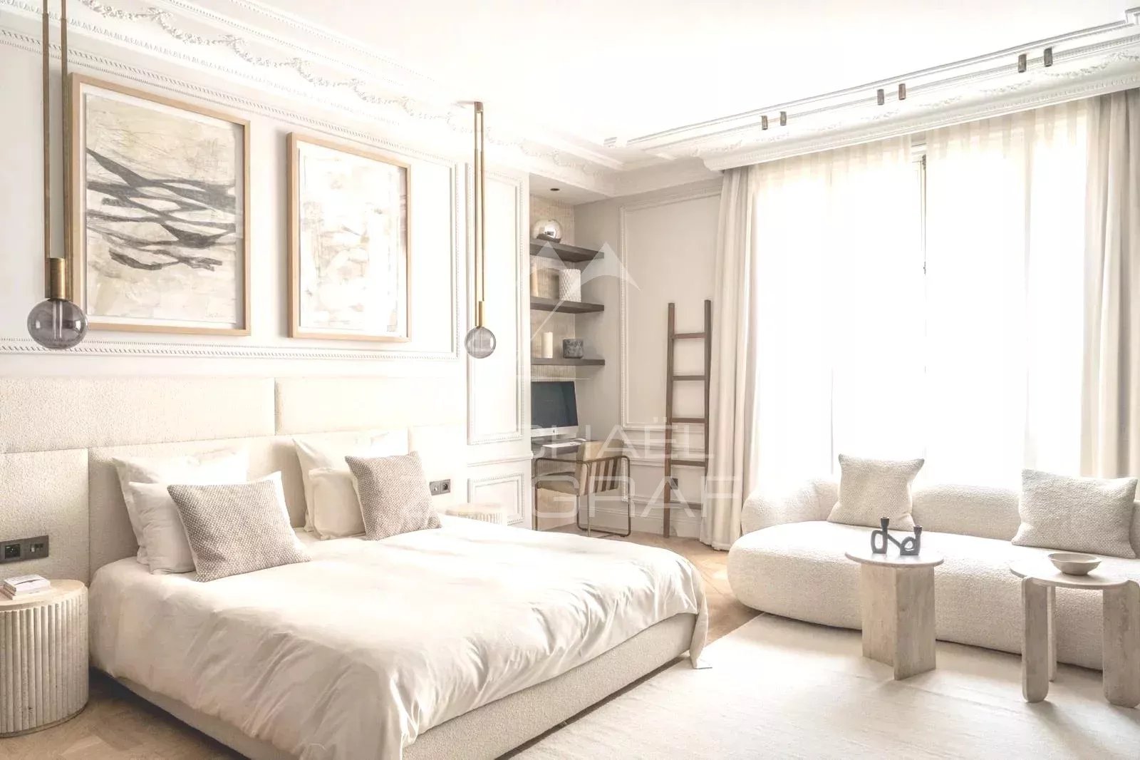 A vendre - Appartement 3 Suites - Paris 8eme - Triangle d'Or - Clim - Refait à neuf
