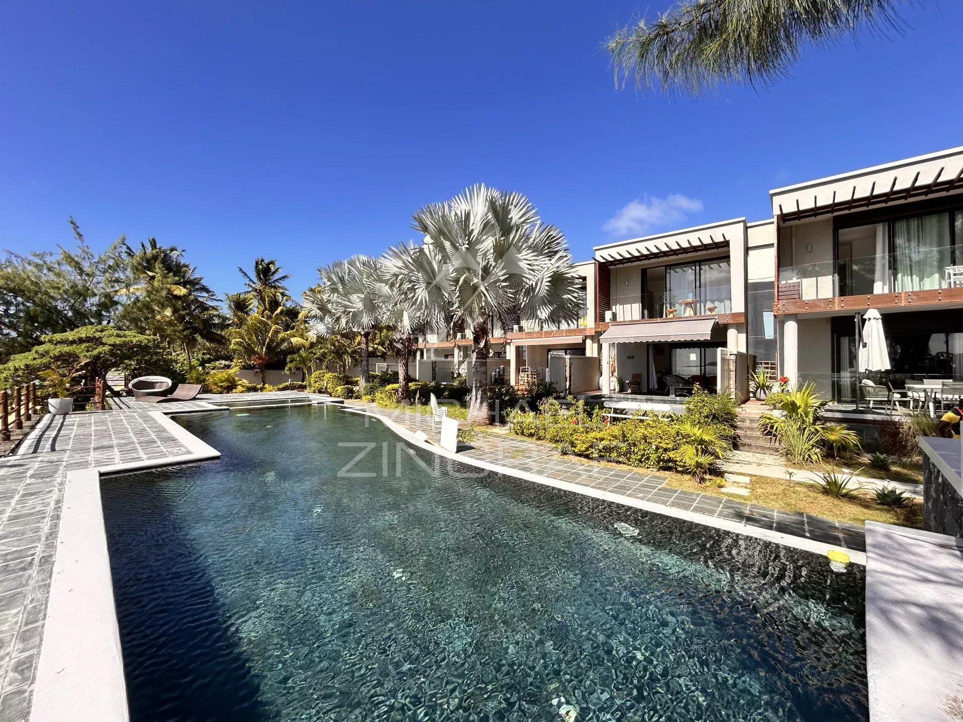 Duplex direkt am Meer in Cap Malheureux