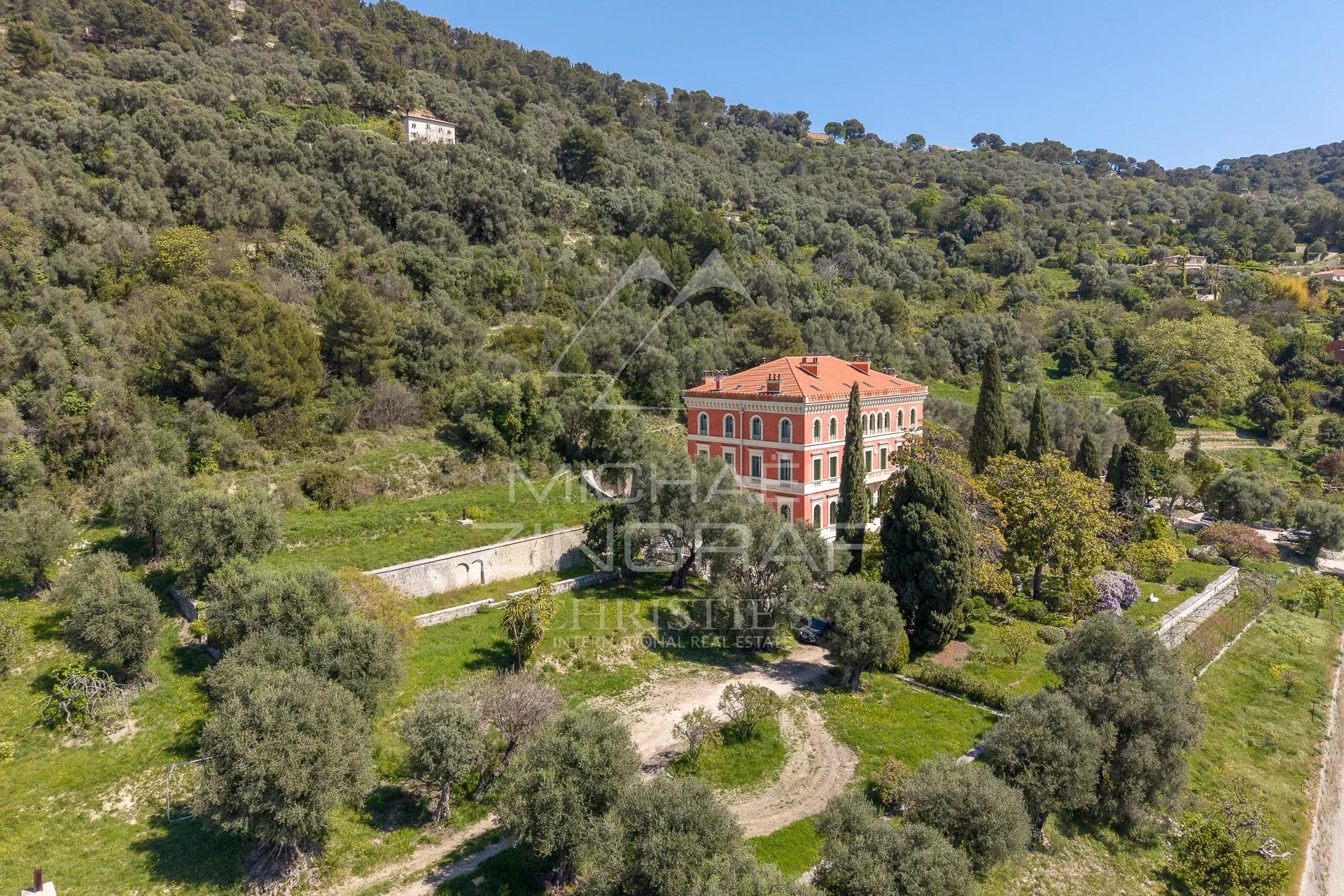 Nice - Propriété historique vue mer panoramique