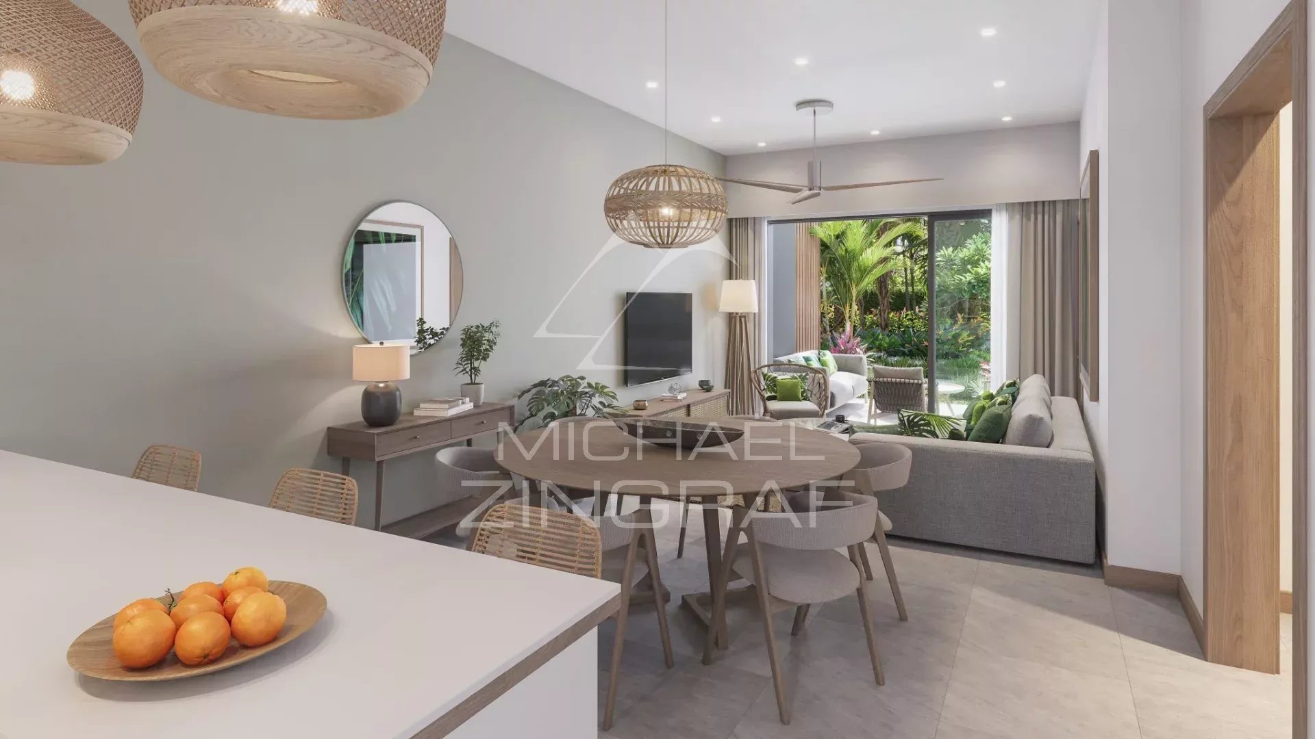 Appartement Contemporain de 2 Chambres avec Espace Bien-Être – Grand Baie