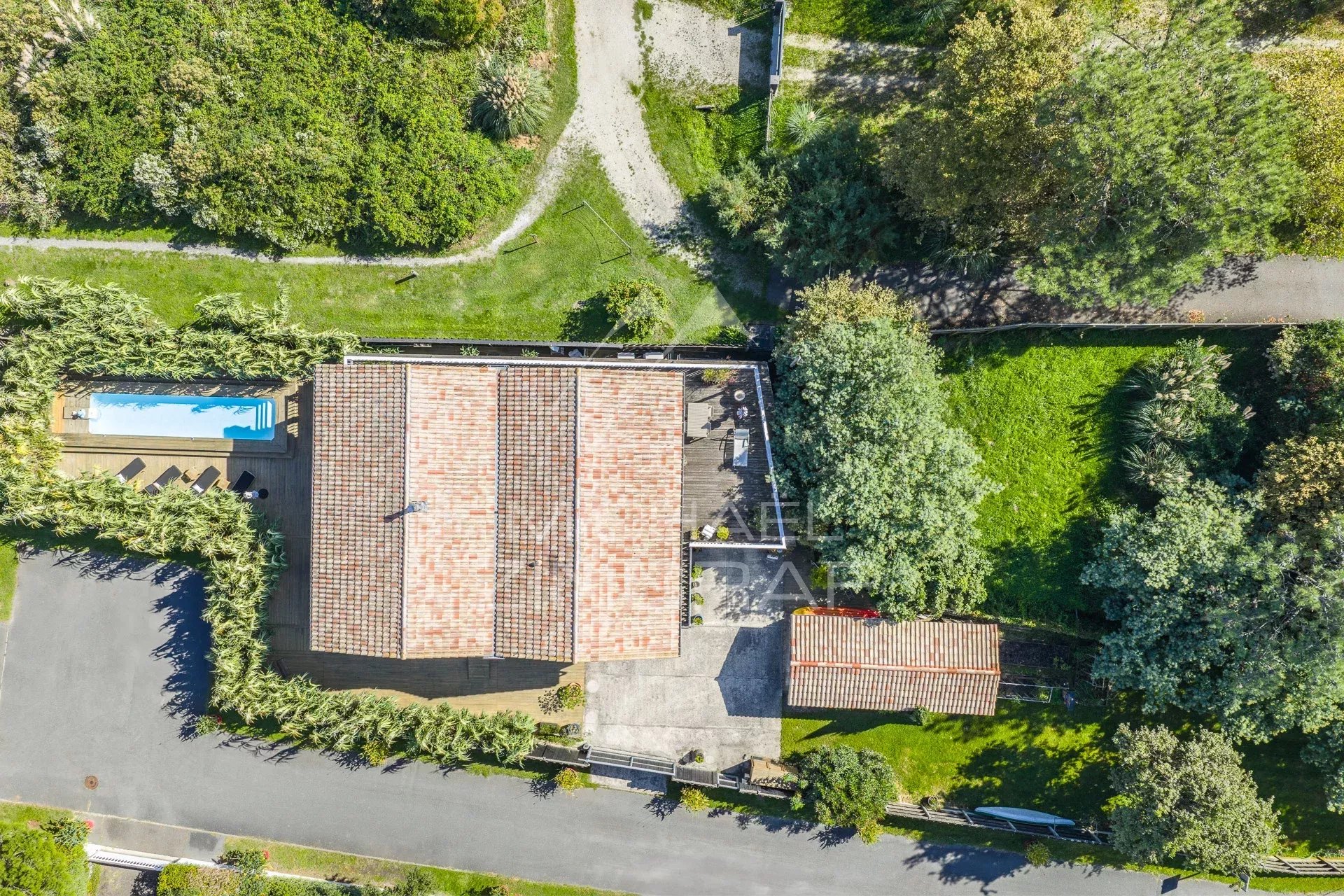 Belle maison proche La Hume avec vue mer