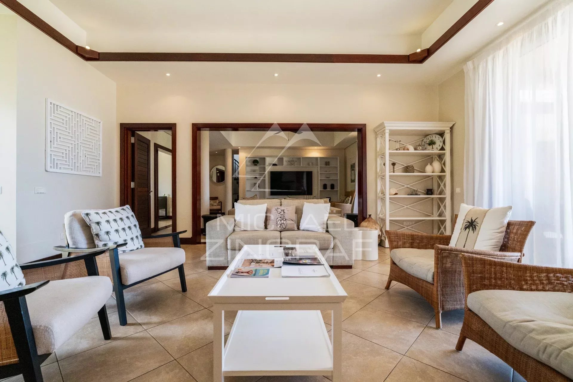 Mauritius -  Villa Sea view on a Golf resort- Bel ombre