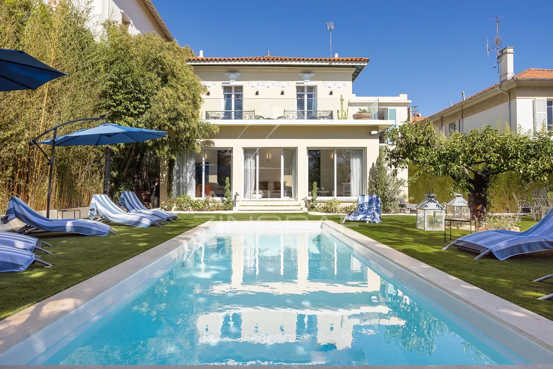 e Cannet Europe – Renovierte Art-Déco-Villa