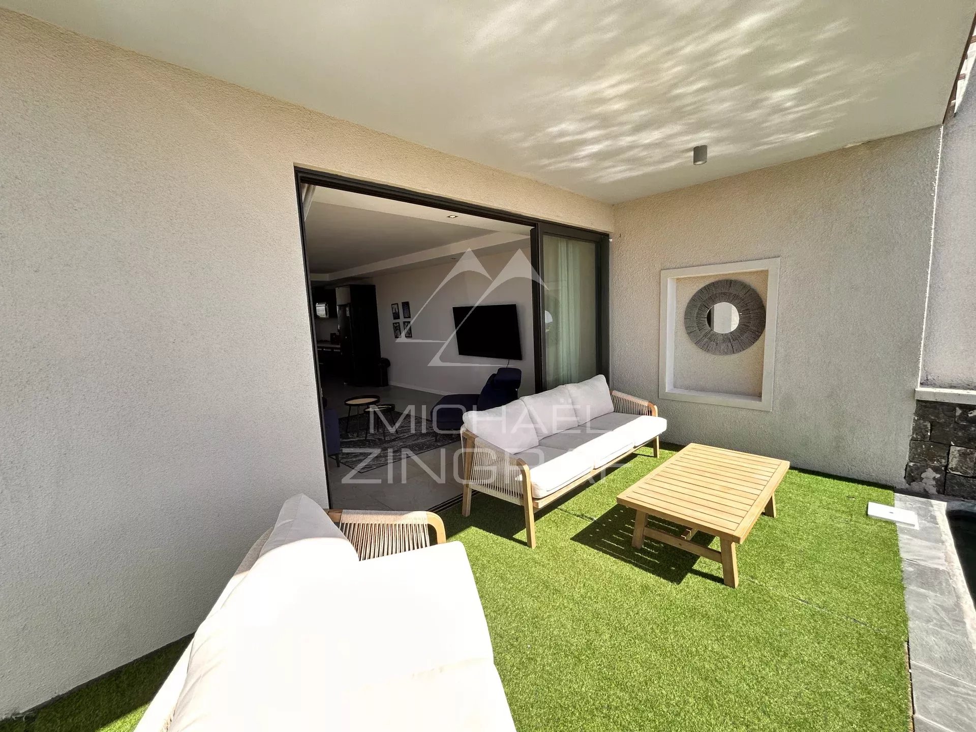 Duplex direkt am Meer in Cap Malheureux