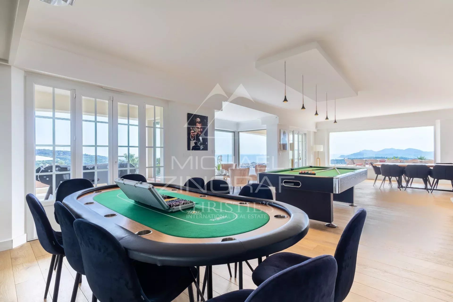 At the Gates of Cannes — Panoramic Sea View Villa — 11 Suites