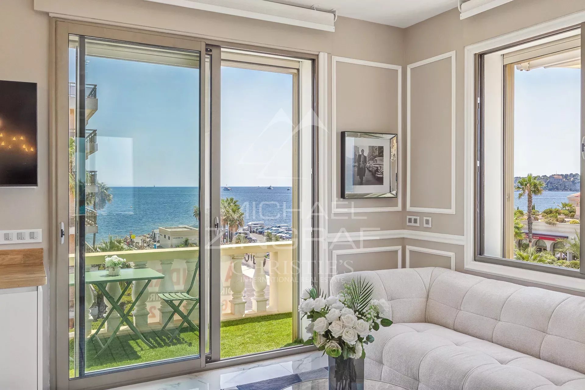 Cannes – Pointe Croisette – 3-Zimmer-Wohnung mit Terrasse