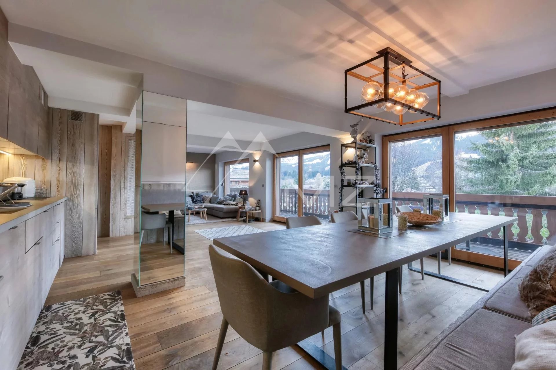 Mont d'Arbois Prestige - 4 chambres rénové, vue panoramique, calme, ski in & out
