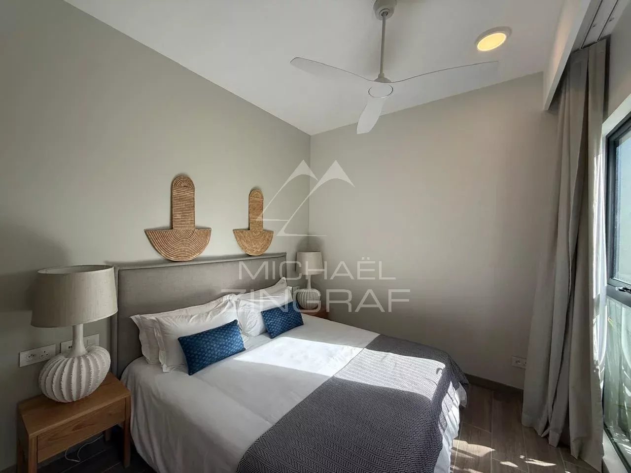 Élégant appartement 2 chambres en rez-de-jardin à Mont Choisy