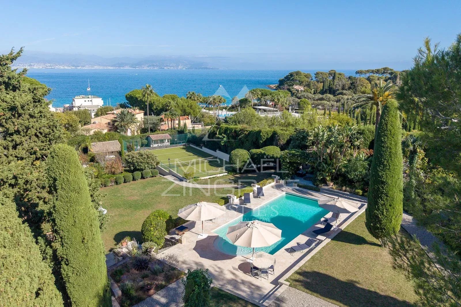 Cap d'Antibes - Villa avec vue mer