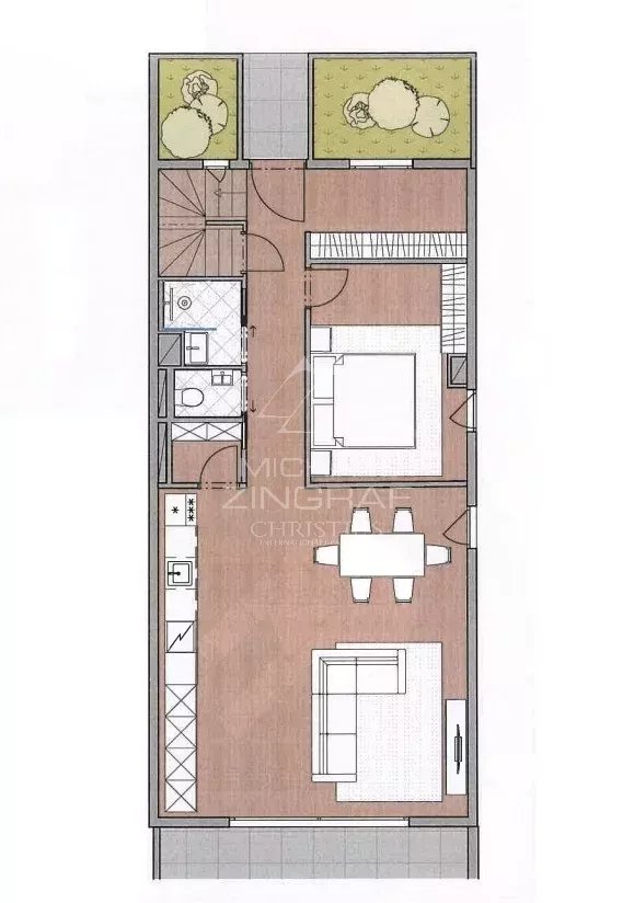 Cap d’Ail - Penthouse vue mer à pied du centre