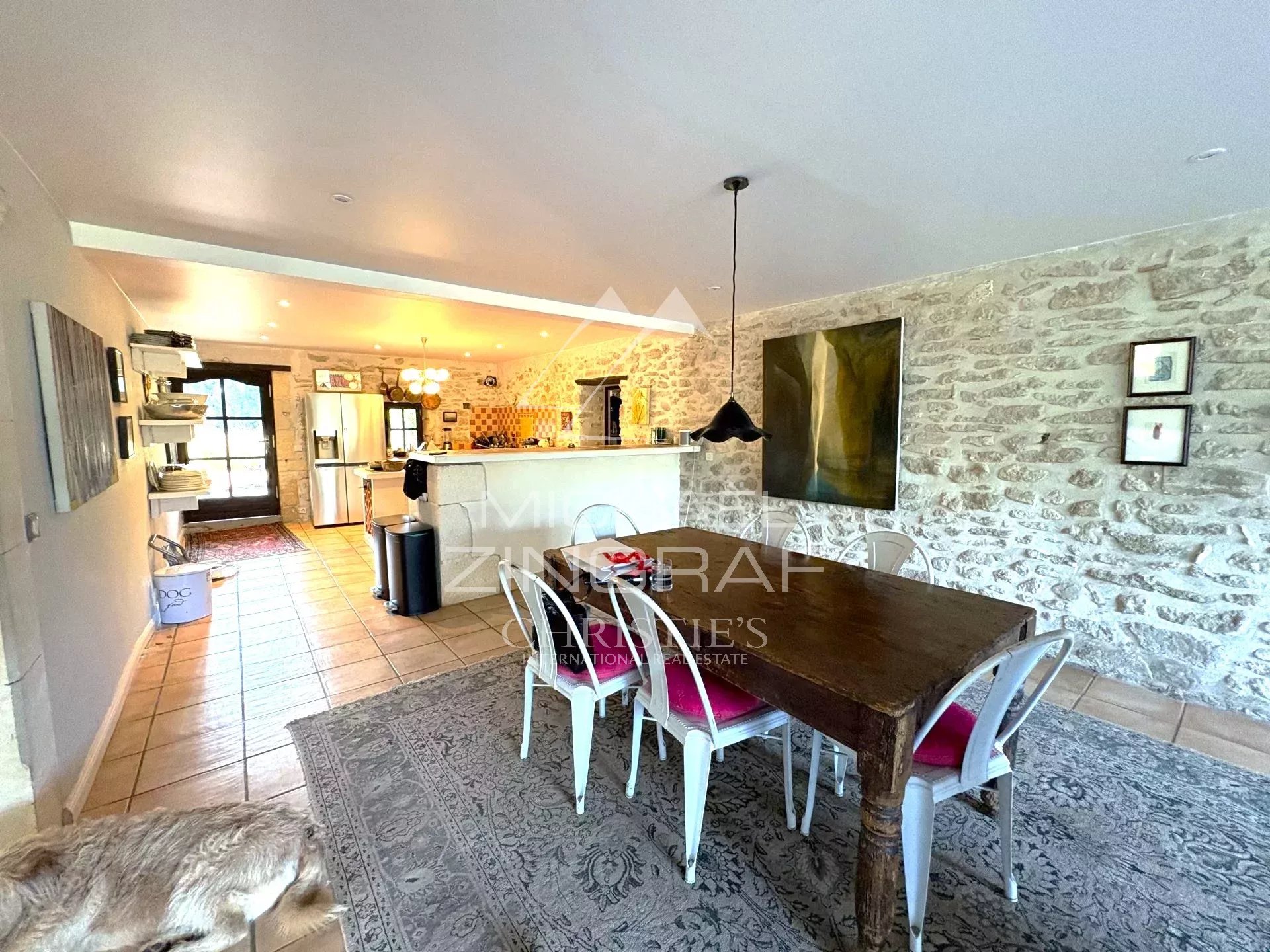 Mas provençal rénové à Saint Rémy de Provence